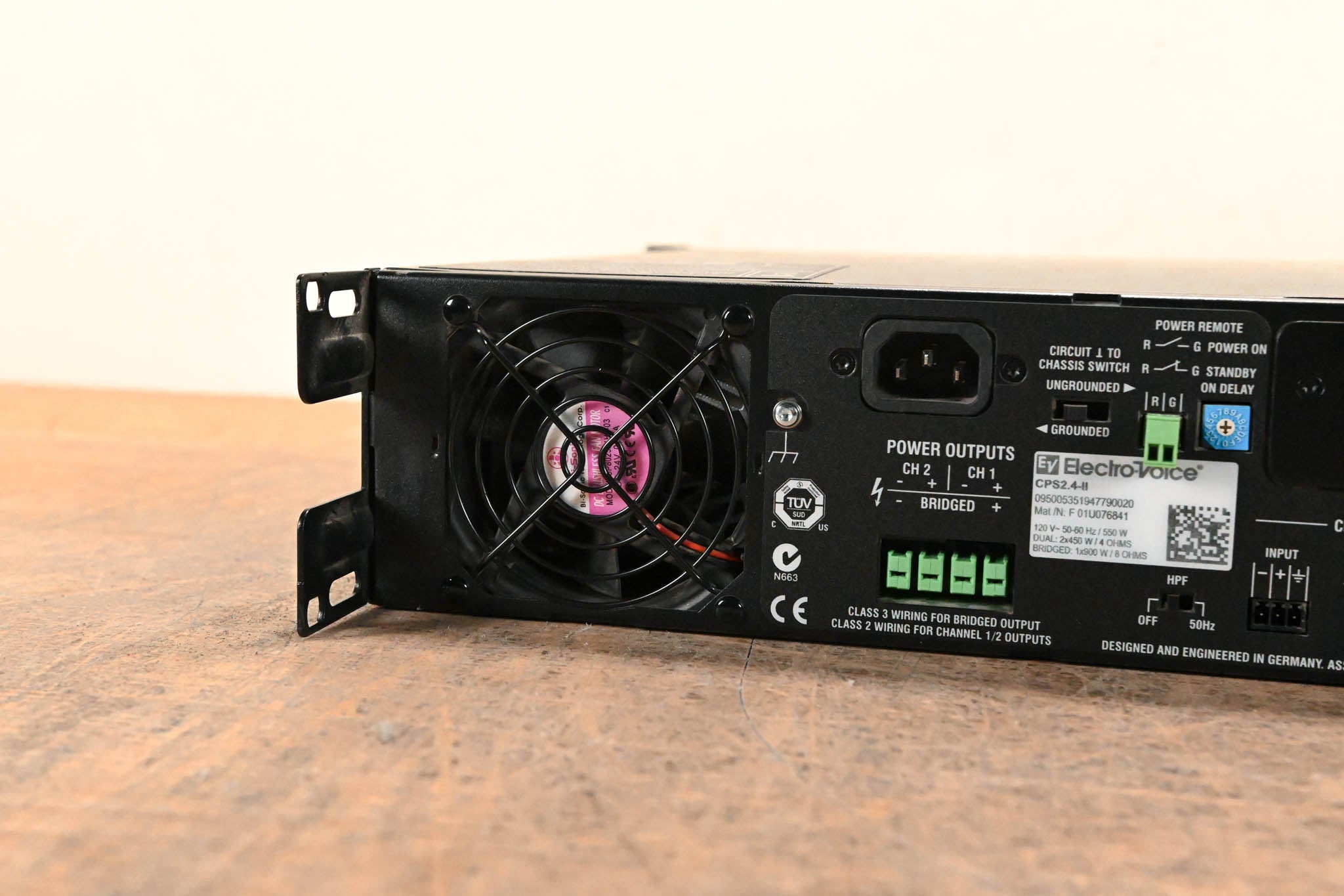 Electro-Voice (EV) CPS2.4-II Contractor Precision Series 2-CH Power Amp