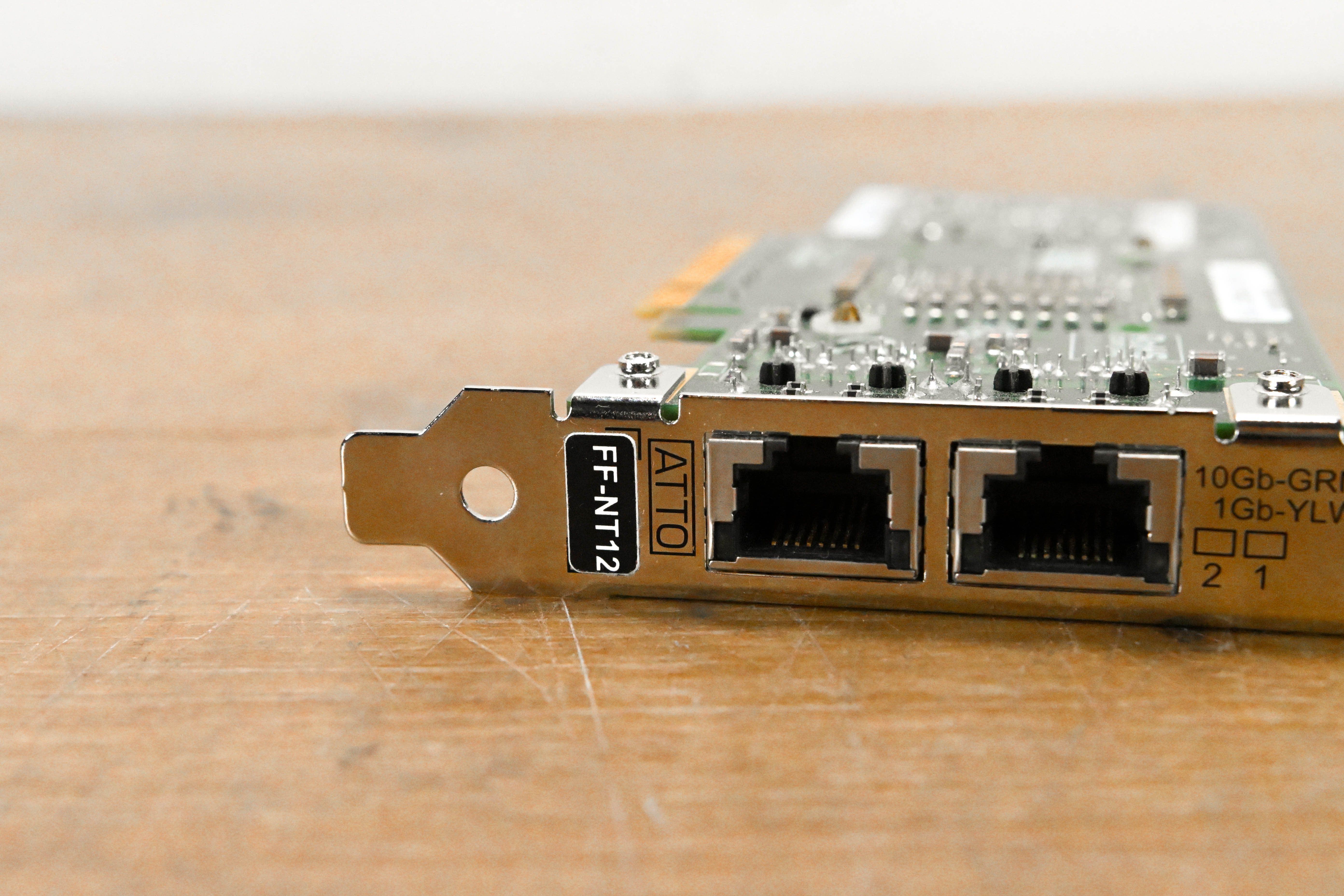 atto Technologies FastFrame NT12 Dual Port PCIe 2.0 Network Adapter