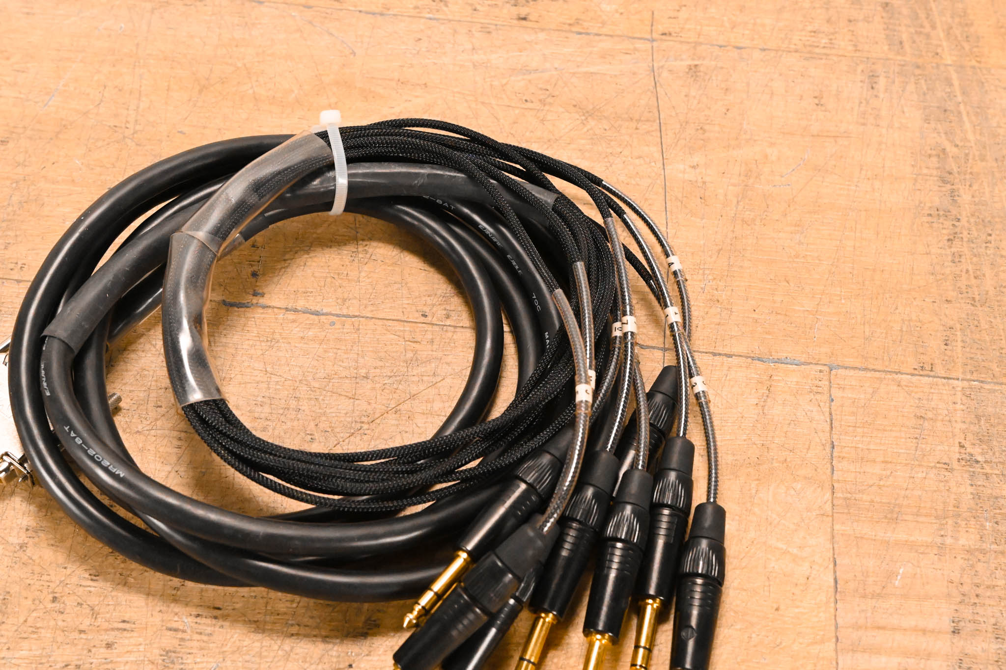 Whirlwind DBF1-S-010 10' Snake Cable with 8 TRSM to DB25-M