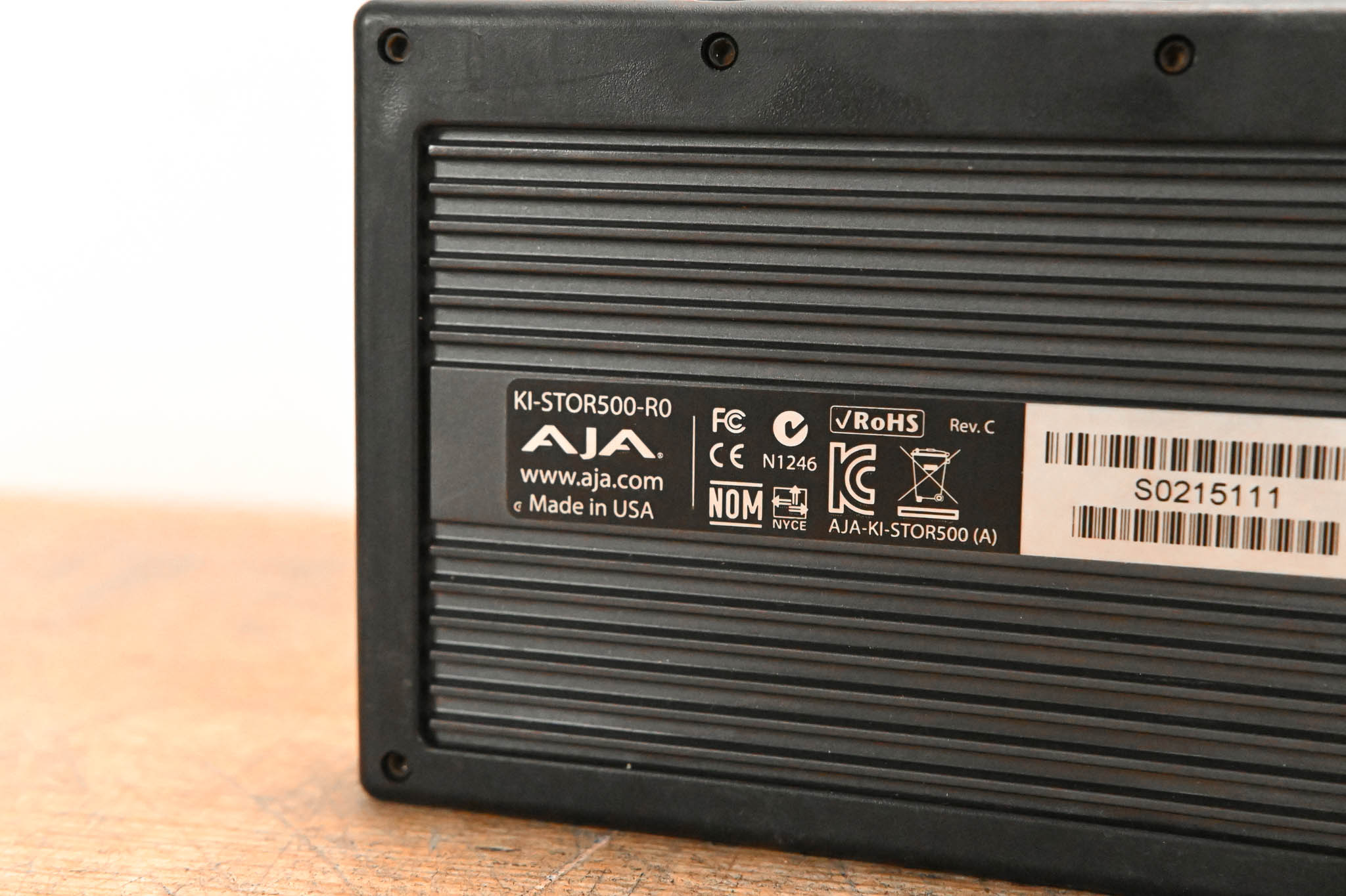 AJA KI-STOR500-R0 500GB KiStor Hard Disk Drive for Ki Pro