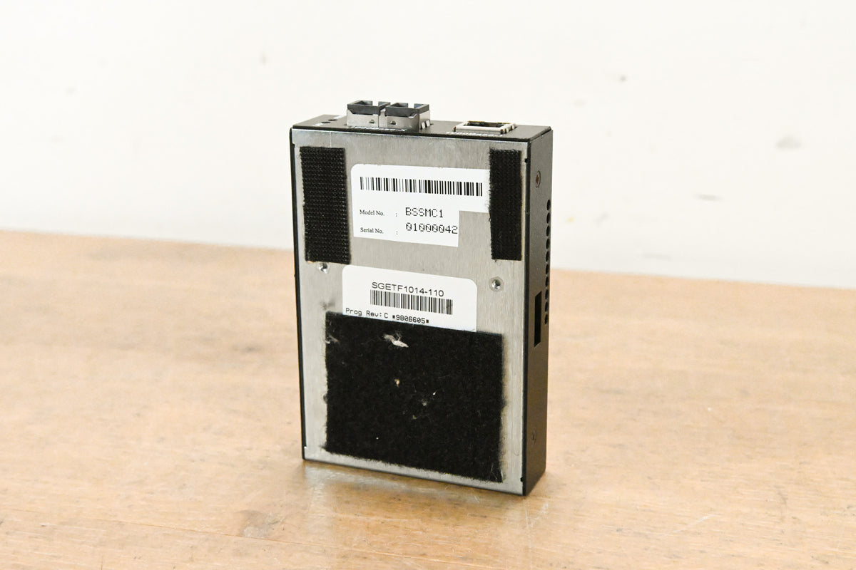 BSS Soundweb London BLU-MC1 1000Base-X to 1000Base-T Converter (NO PSU)