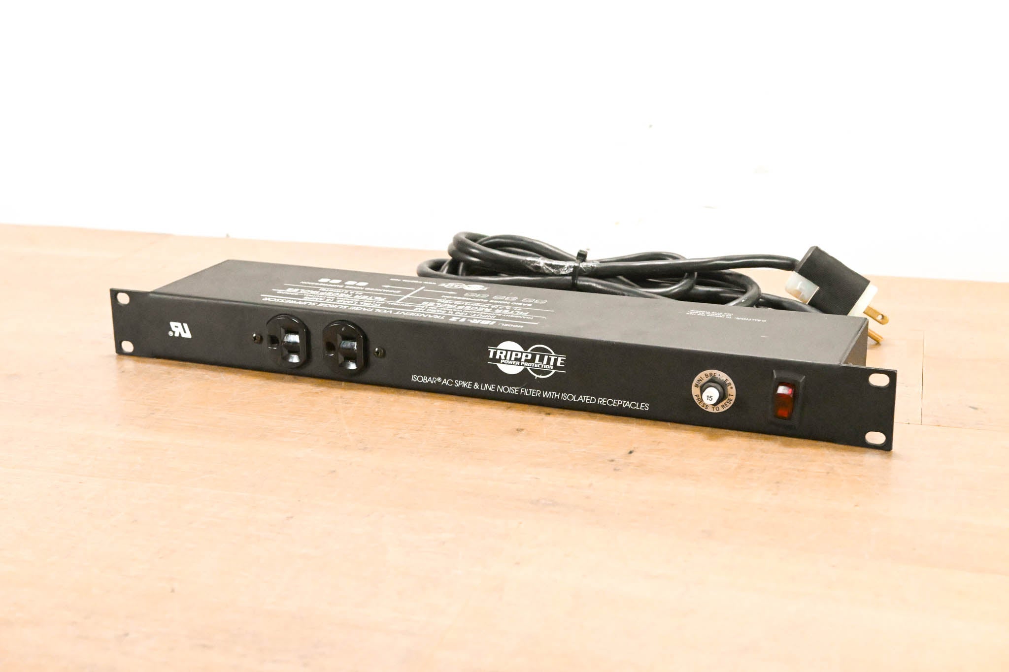 Tripp Lite IBR-12 12-Outlet Rackmount Isobar Surge Suppressor