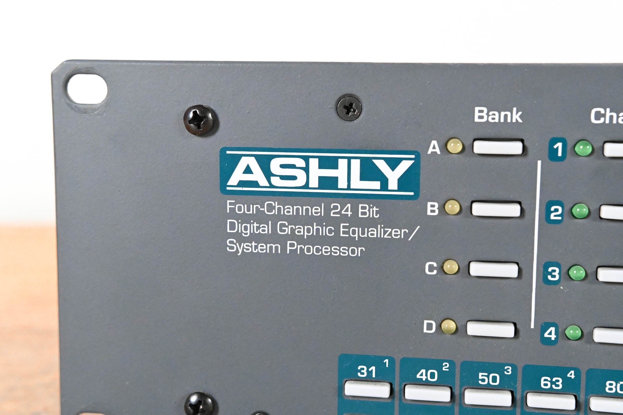 Ashly Protea System II 4.24G 4-Channel Digital Graphic Equalizer