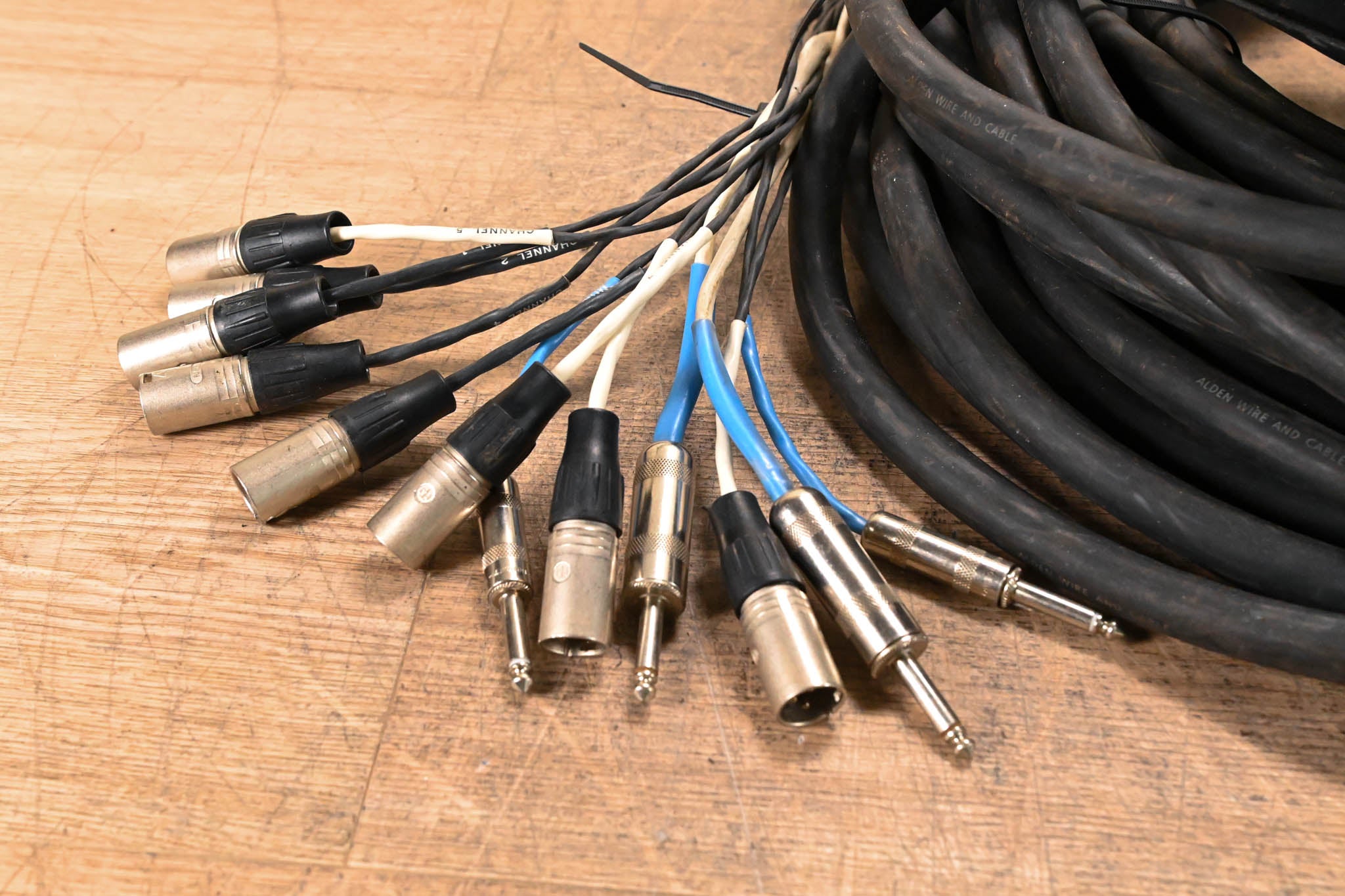 Rapco Horizon Audio Snake 8 XLR inputs, 6 TS - 100'