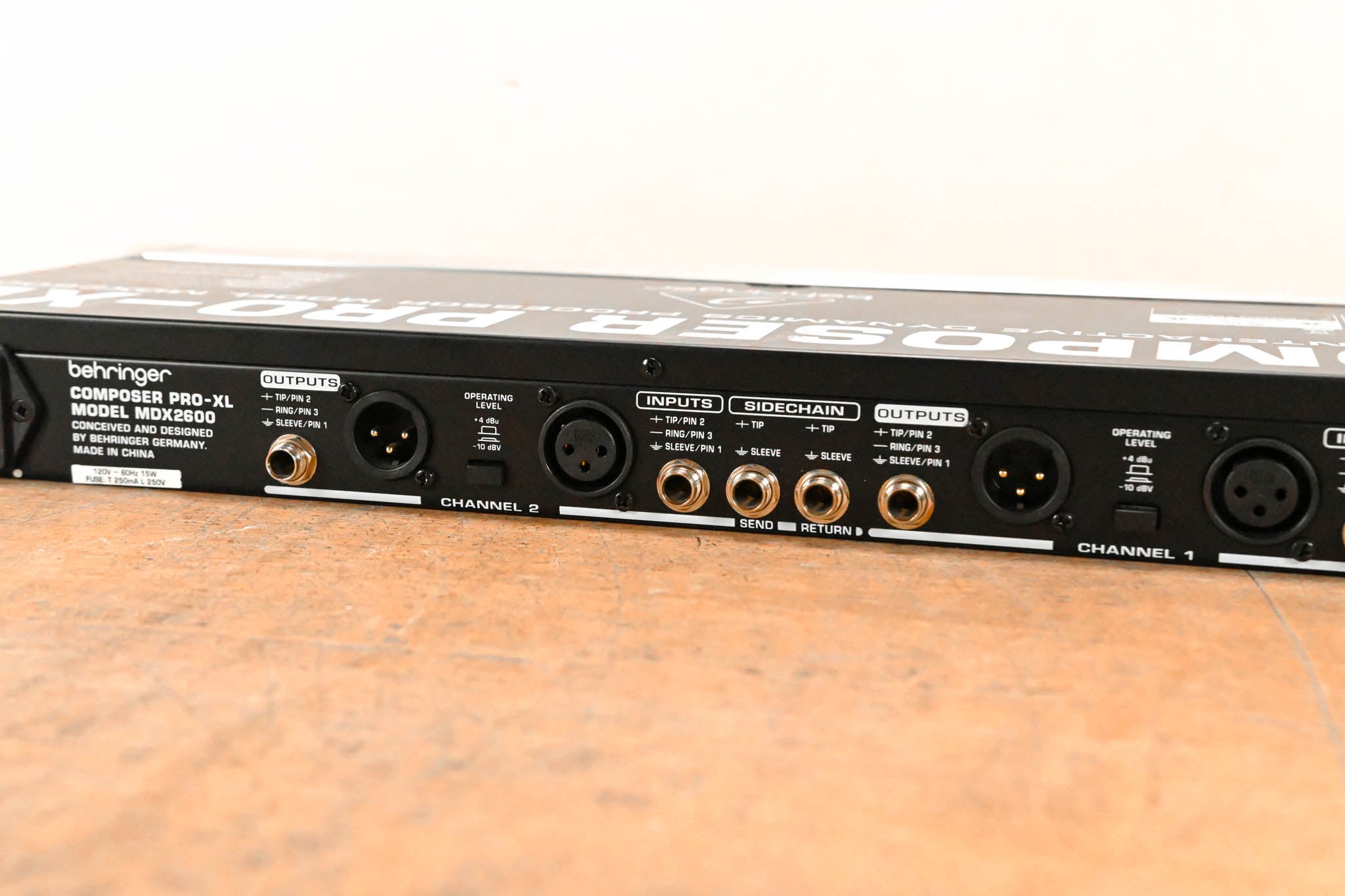 Behringer Composer Pro-XL MDX2600 Audio Interactive Dynamics Processor