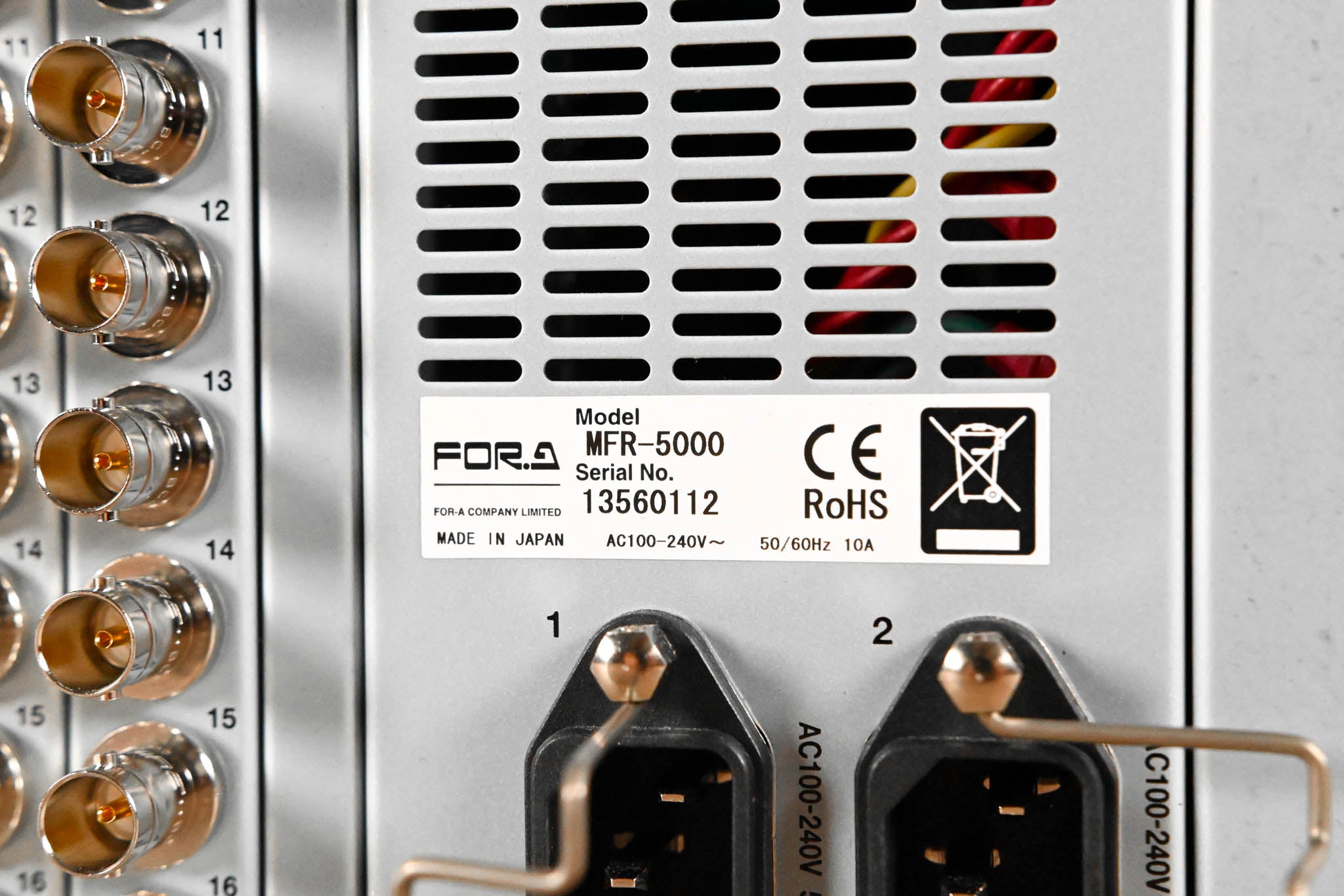 For.A MFR-5000 8RU 96x128 Routing Switcher