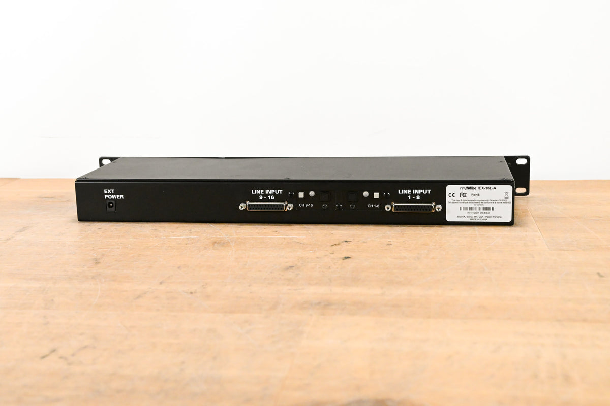 myMix IEX-16L-A 16-Channel Input Expander