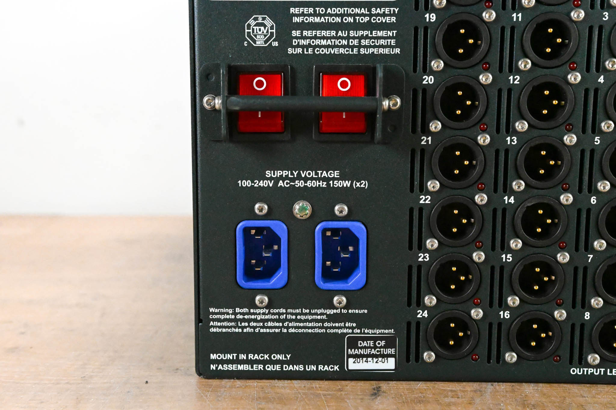 Midas DL231 24x24 Active Microphone Splitter