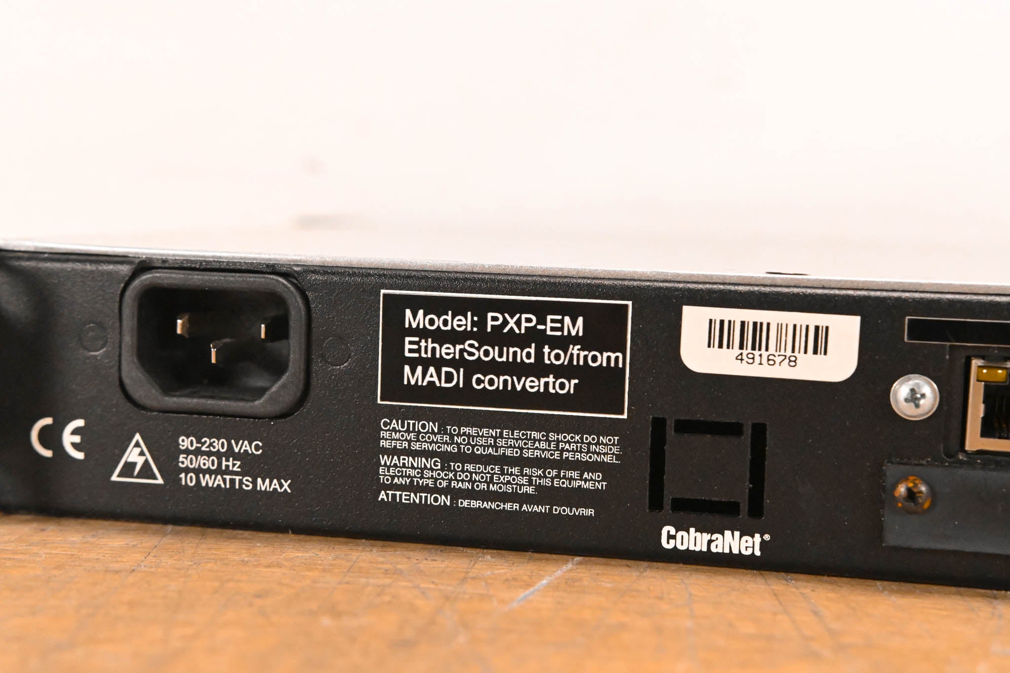 Whirlwind EMOD PXP-EM Protocol Exchange Platform EtherSound to/from MADI