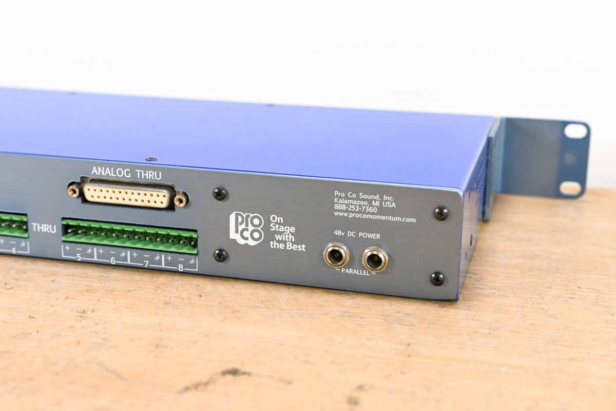 ProCo Momentum mi8 Digital Snake System (NO POWER SUPPLY)