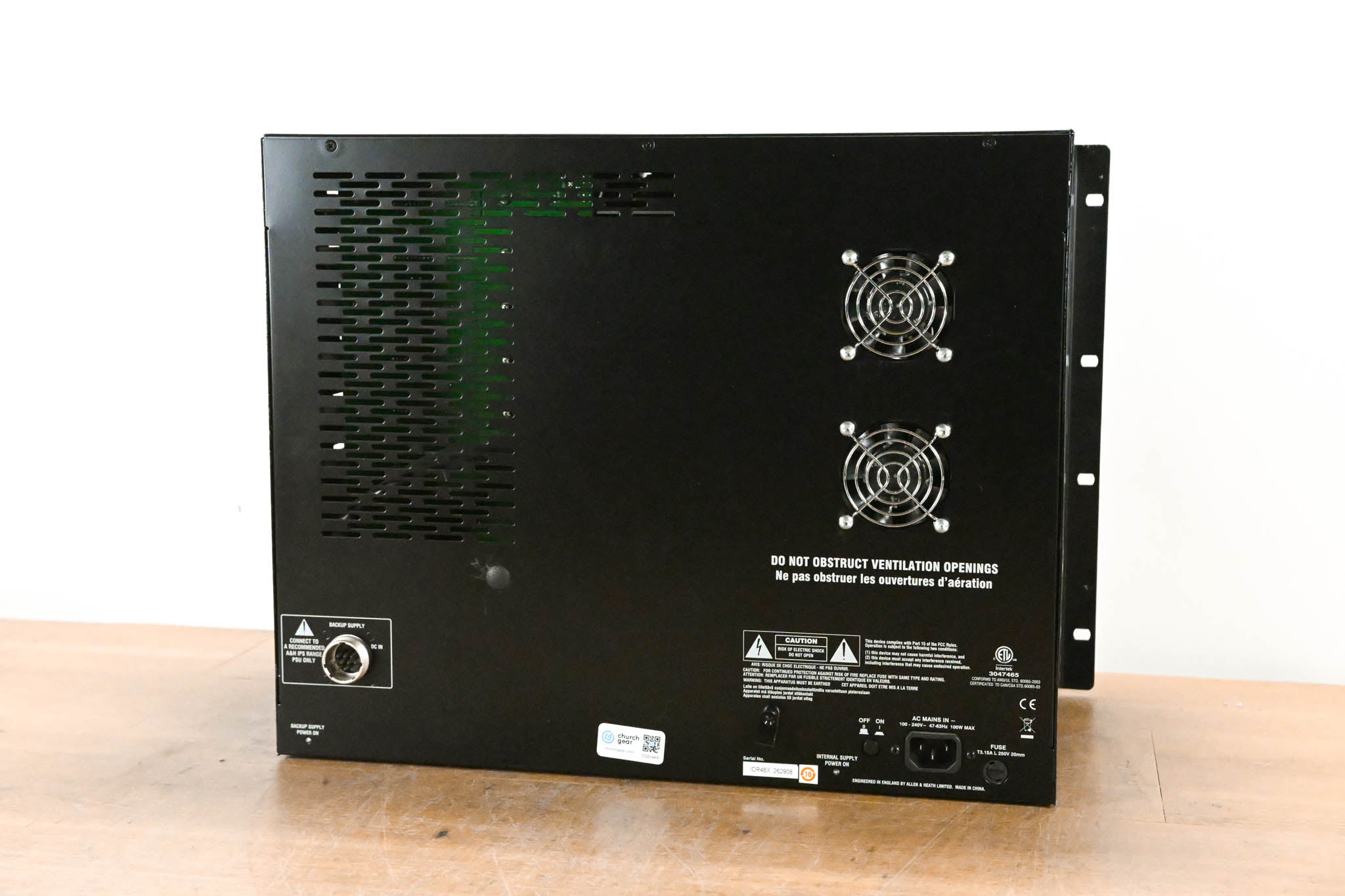 Allen & Heath iDR-48 48-In, 24-Out Audio Stage Box