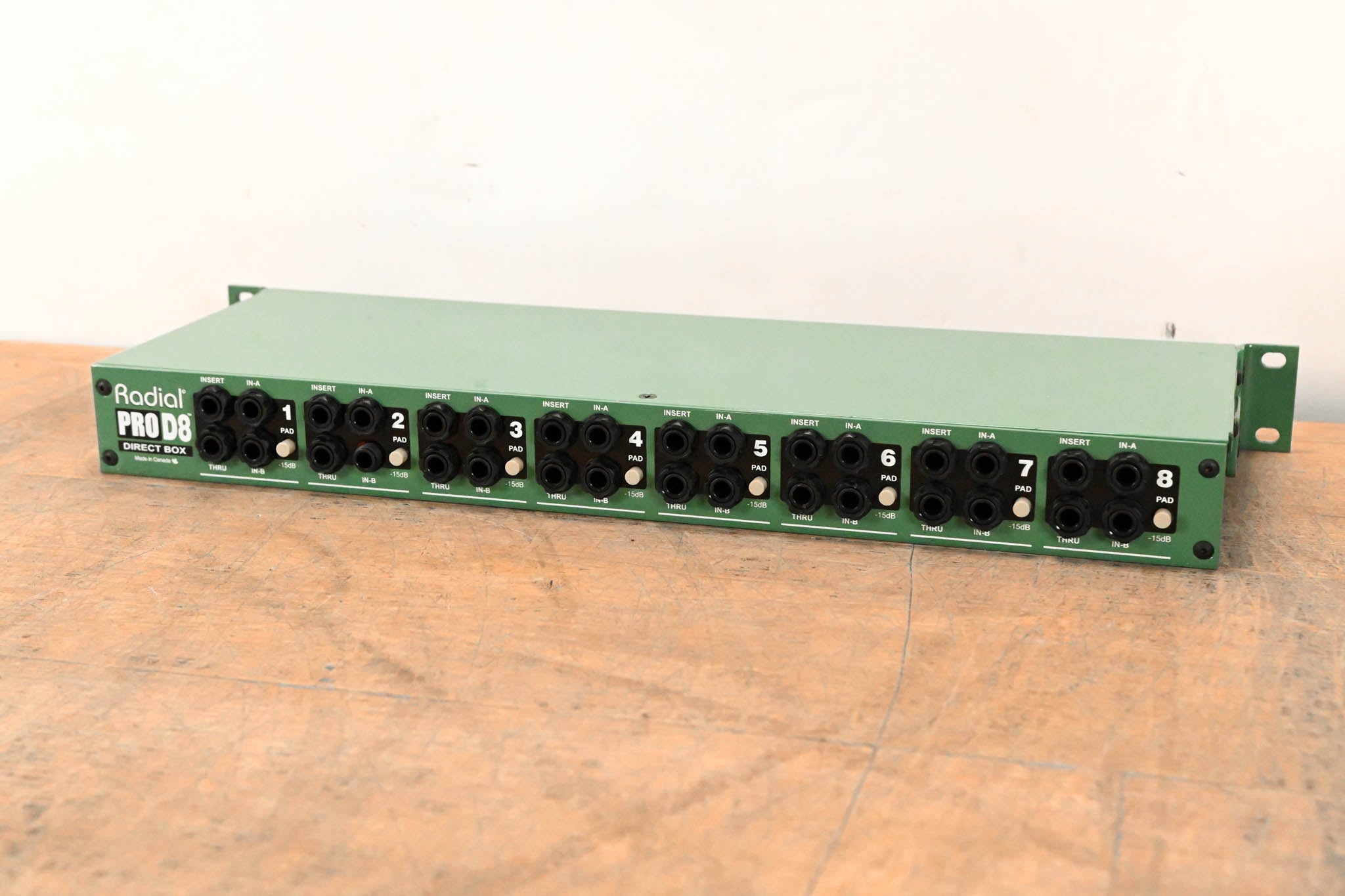 Radial Engineering ProD8 8-Channel Passive Instrument Direct Box