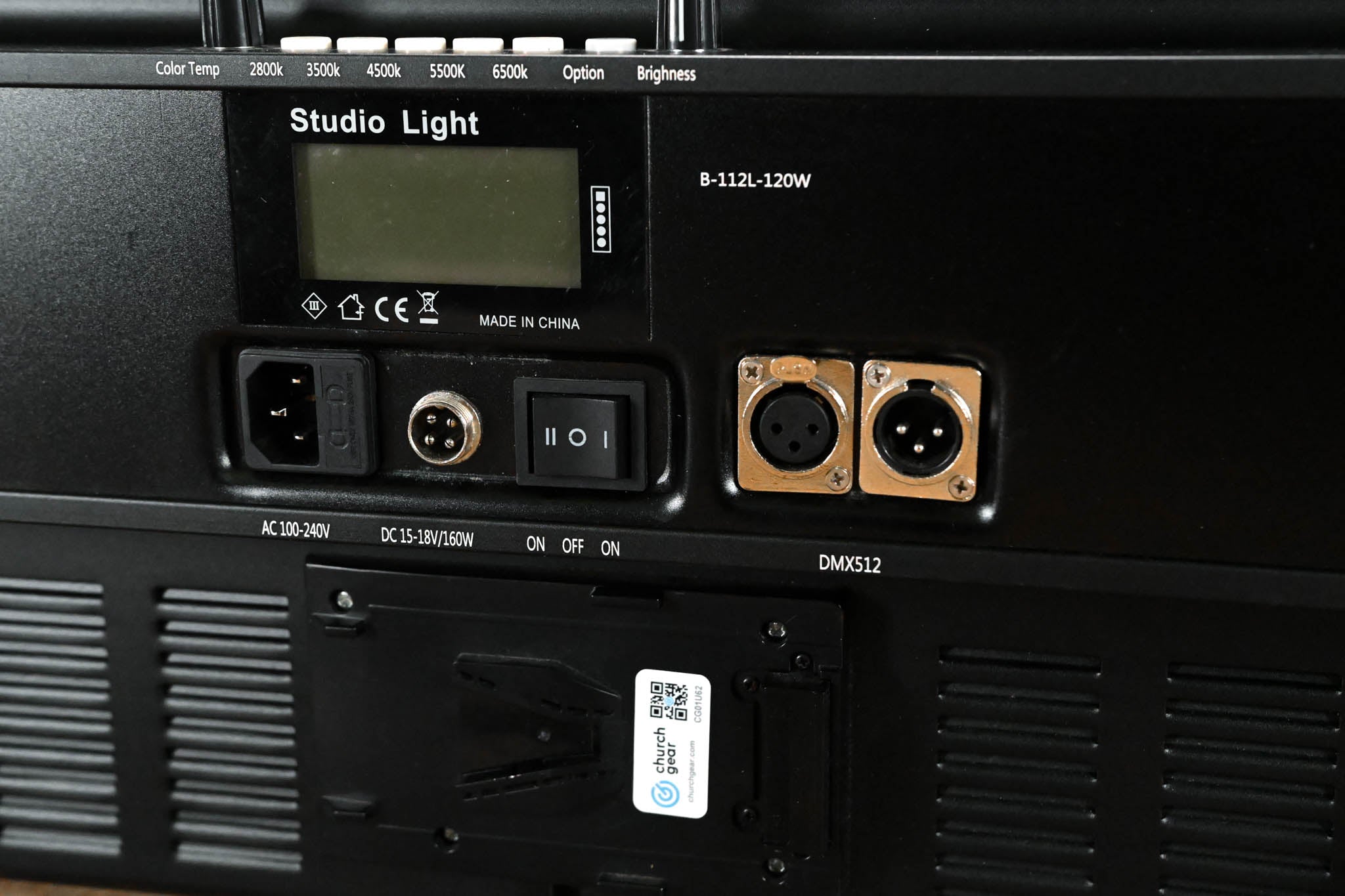 Mmbel B-112L-120W Bi-Color LED Panel Light