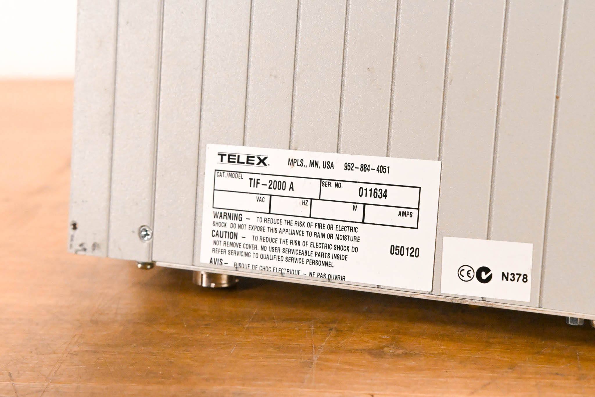 RTS TIF-2000A Single-Line Digital Telephone Interface (NO POWER SUPPLY)