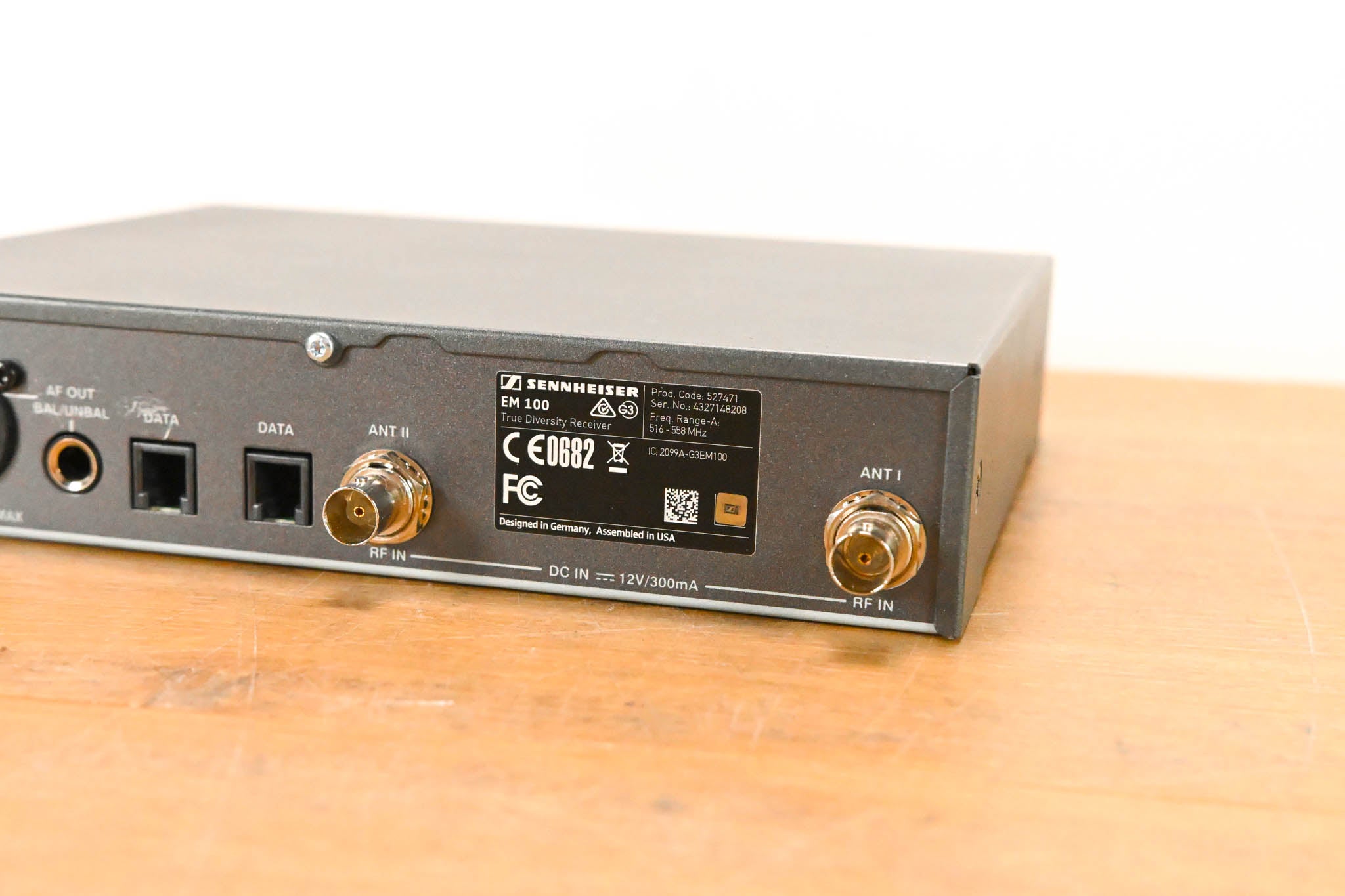 Sennheiser ew 100 G3 Bodypack Wireless System - A Range NO POWER SUPPLY