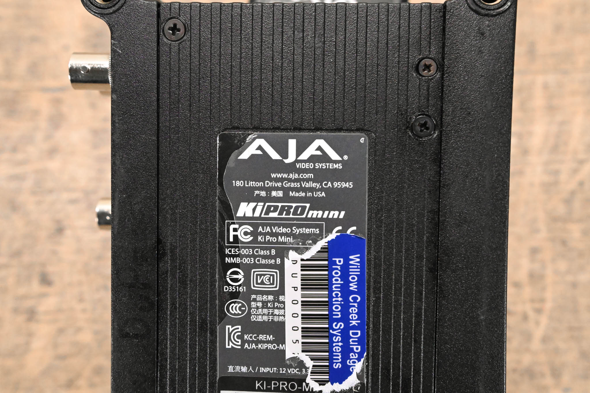 AJA Ki Pro Mini Compact Field Recorder