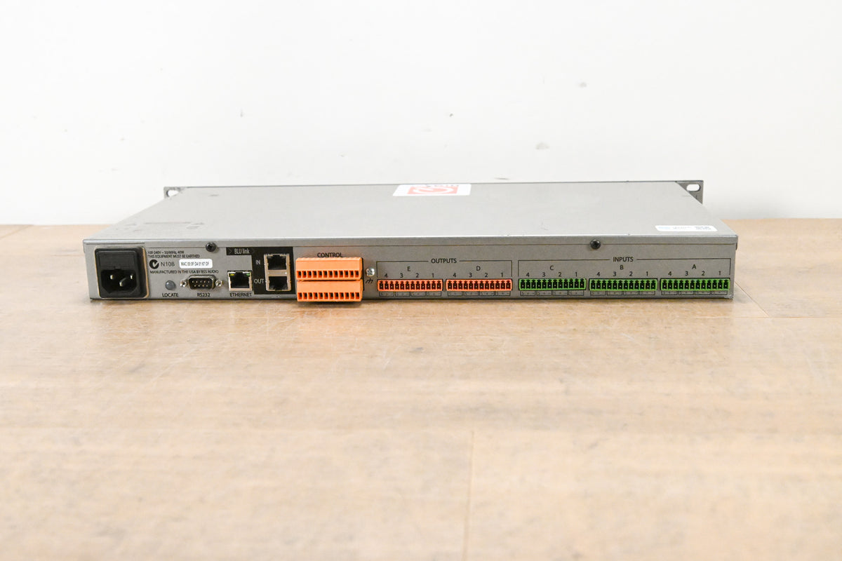 BSS London BLU-100 12x8 Signal Processor with BLU Link