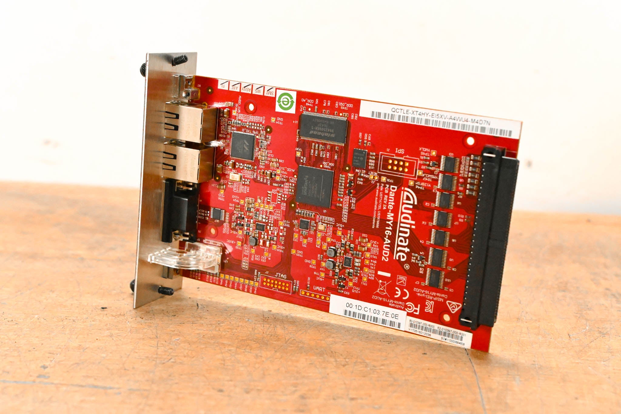 Audinate Dante-MY16-AUD2 16-Channel Dante Network I/O Card