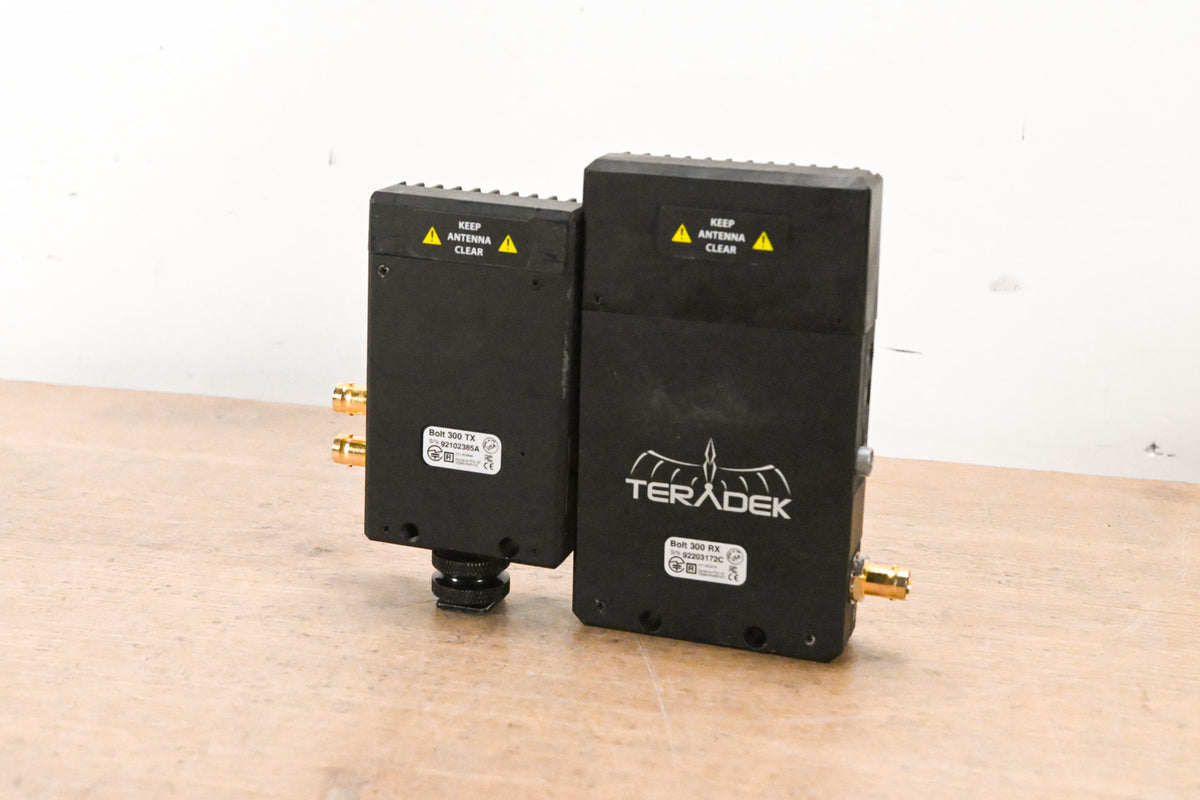 Teradek Bolt Pro 300 3G-SDI Wireless Transmitter-Receiver Set (NO PSU)