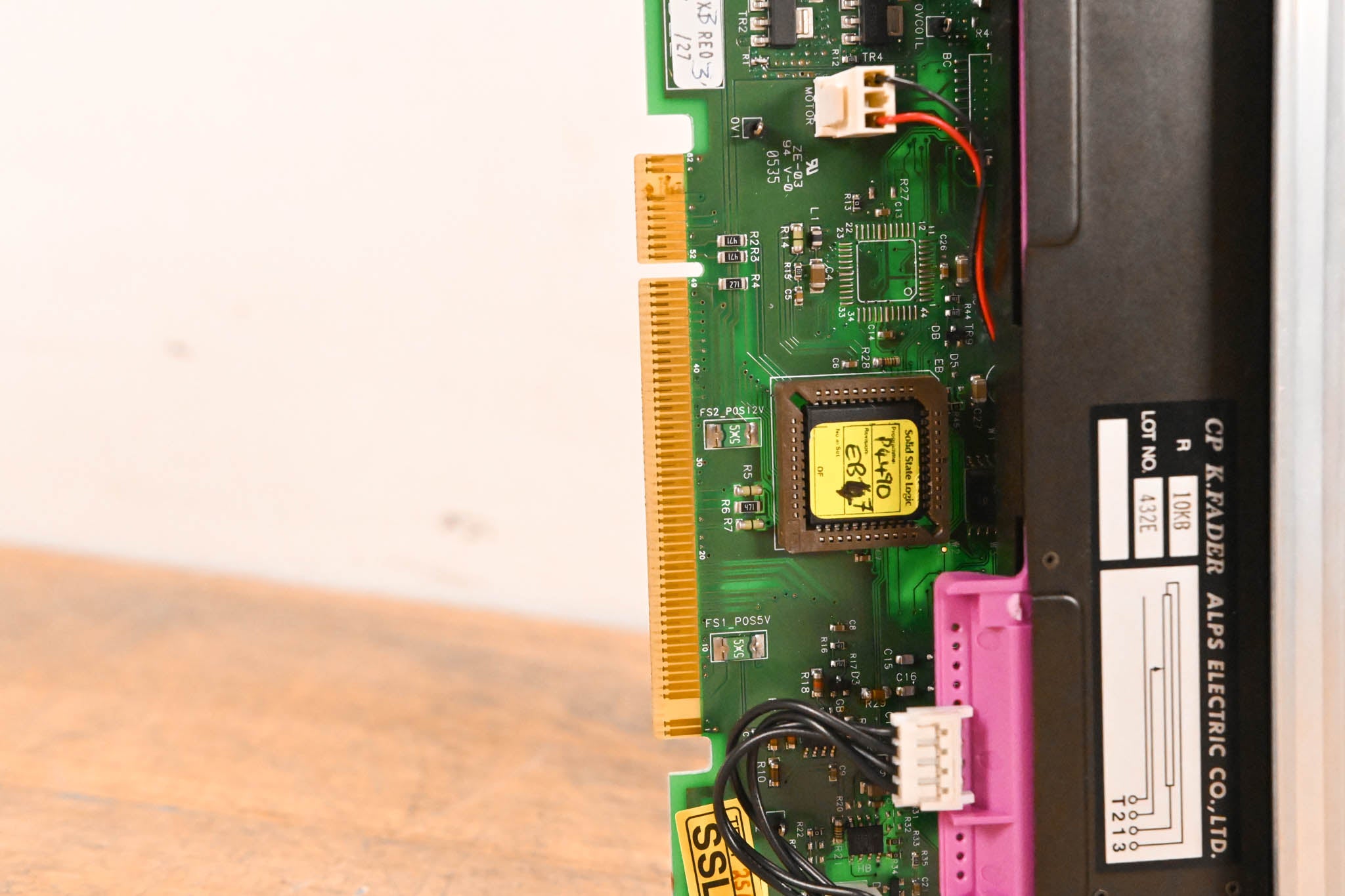 Solid State Logic C300 HD Motorized Fader Module – ALPS K-Fader Assembly