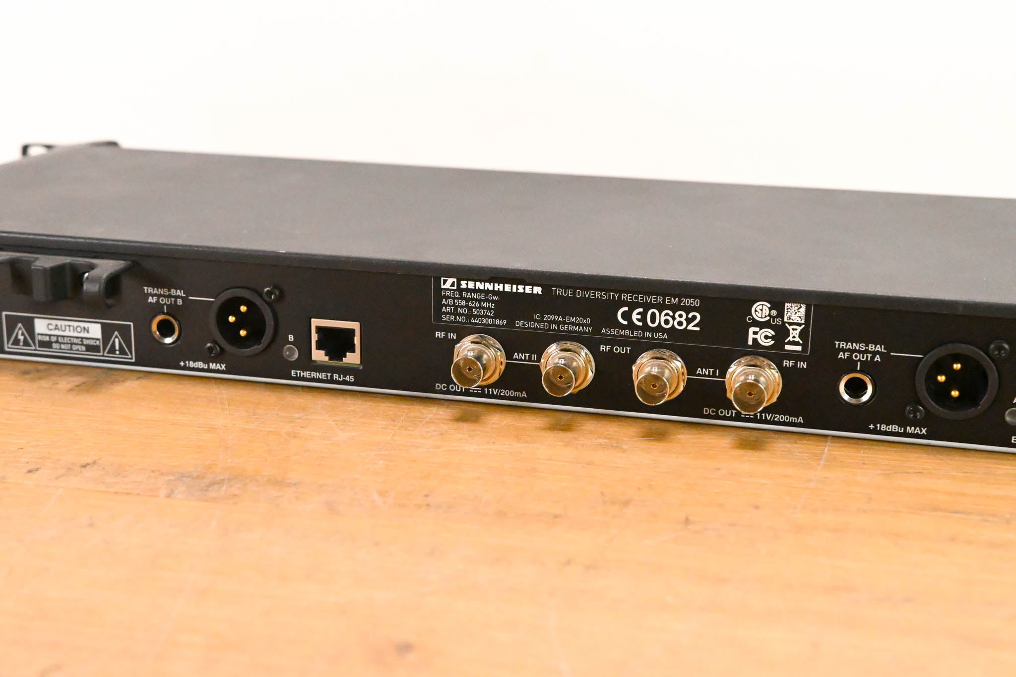 Sennheiser EM 2050 Dual Wireless Receiver - 558-626 MHz