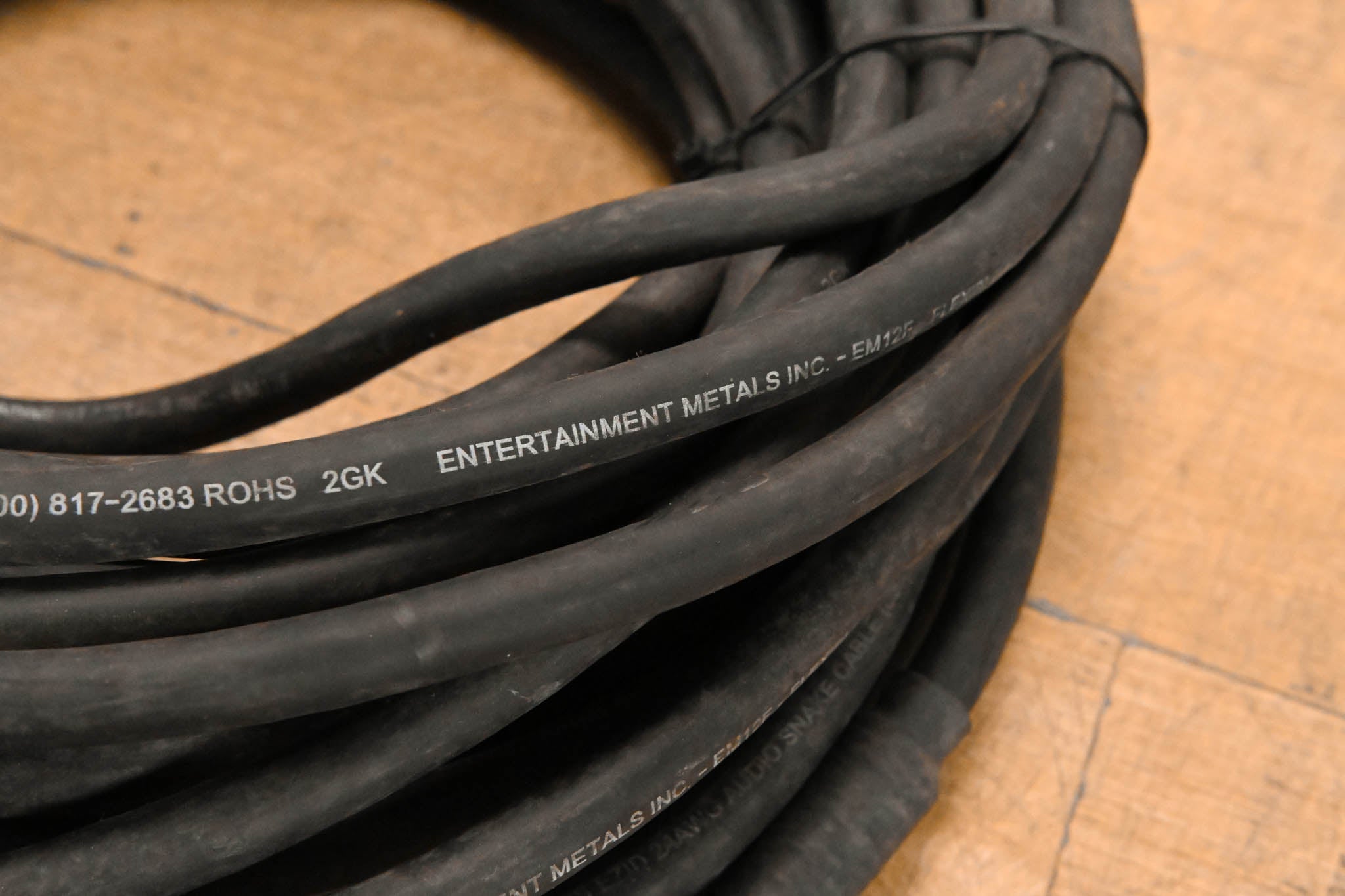 Unbranded 37-Pin CPC Female Connector to (12x)XLRM Cable - 75ft