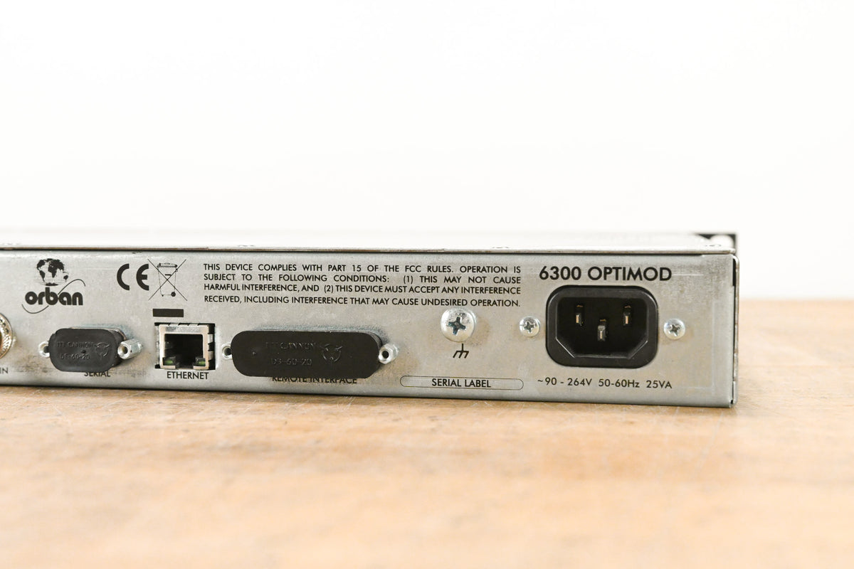 Orban Optimod 6300 Broadcast Digital Audio Processor