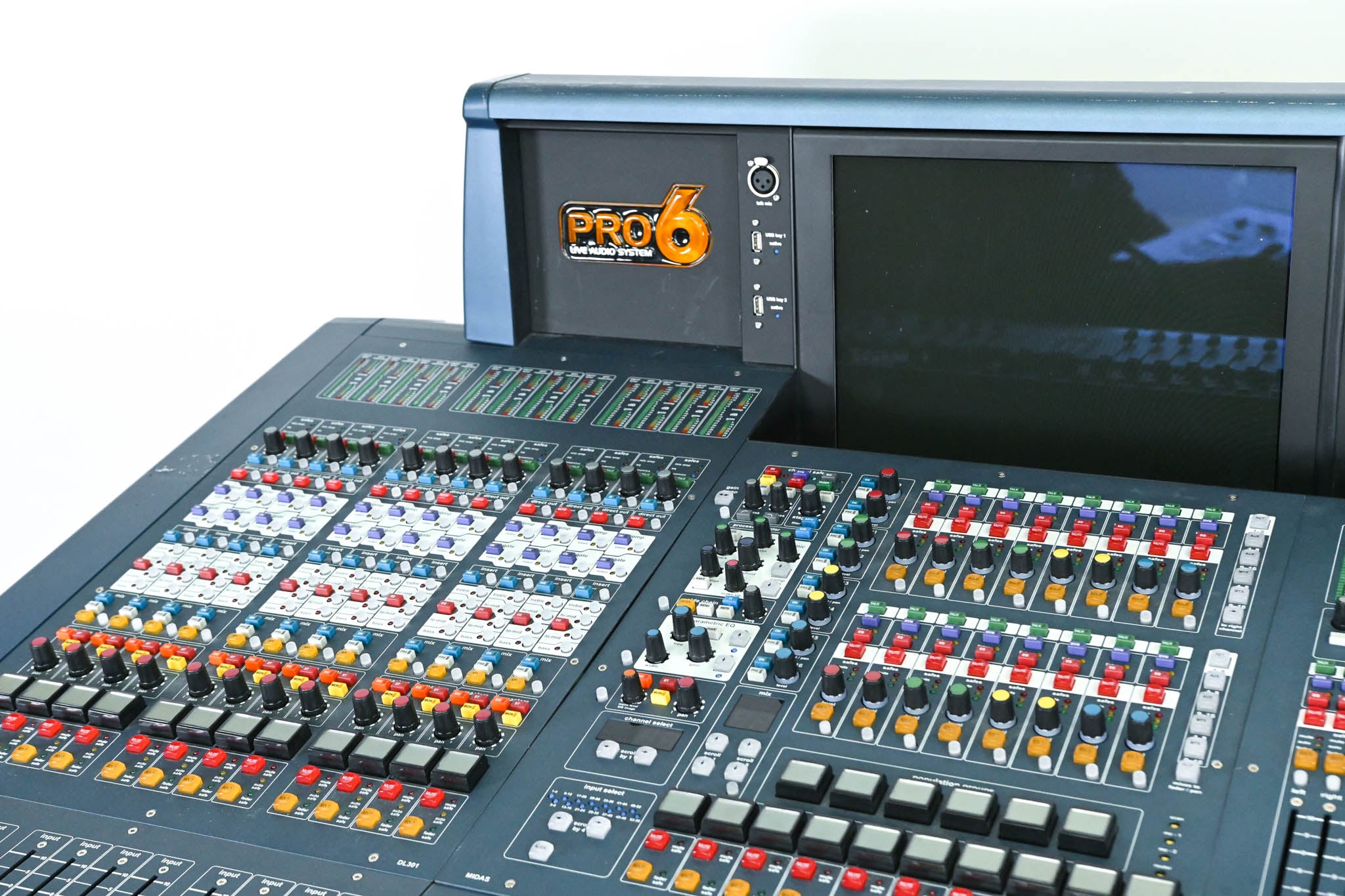 Midas PRO6 64-Channel Digital Console with Road Case and DL371 Engine