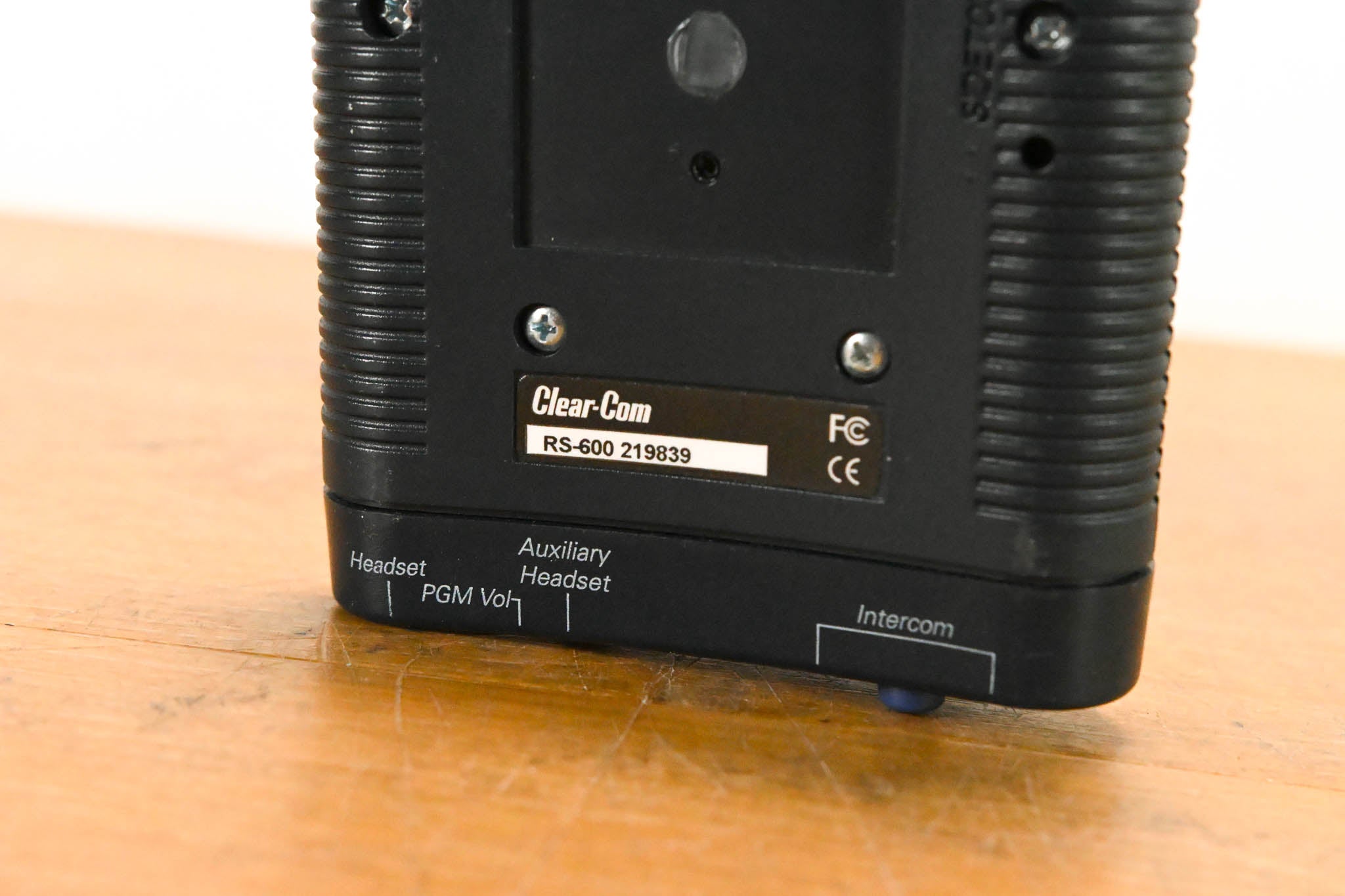 Clear-Com RS-602 Two-Channel Intercom Belt Pack
