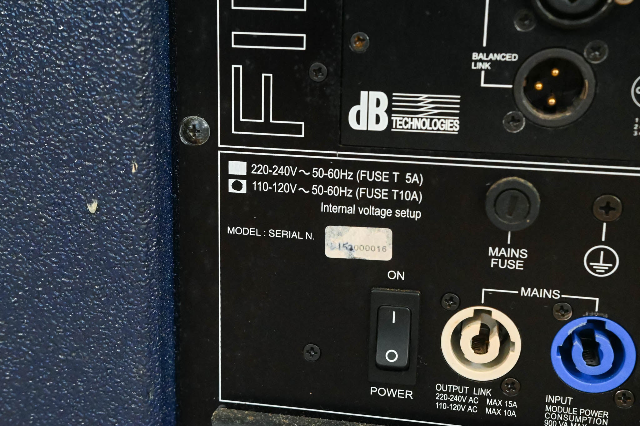 dB Technologies FL15 Fifty Line 15" Active Mid-Bass PA Speaker