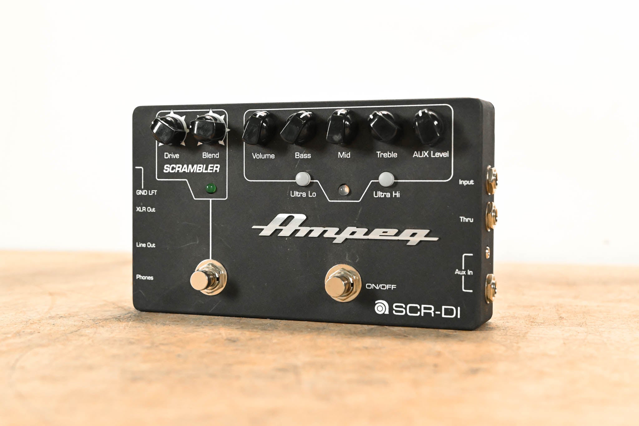 Ampeg SCR-DI Bass DI Preamp with Scrambler Overdrive (NO PSU)