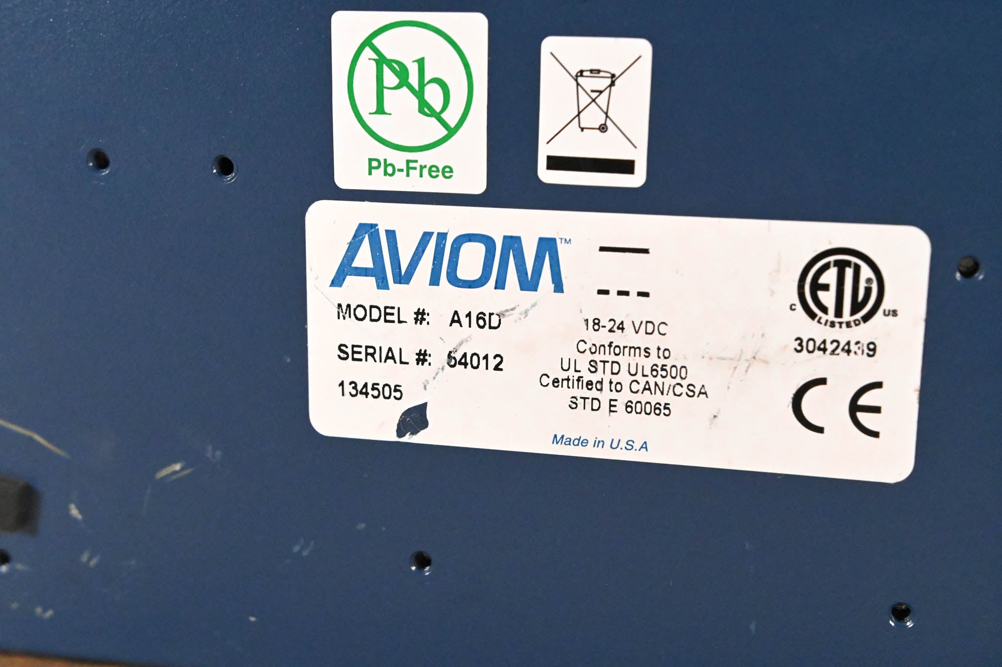 Aviom A-16D A-Net Distributor