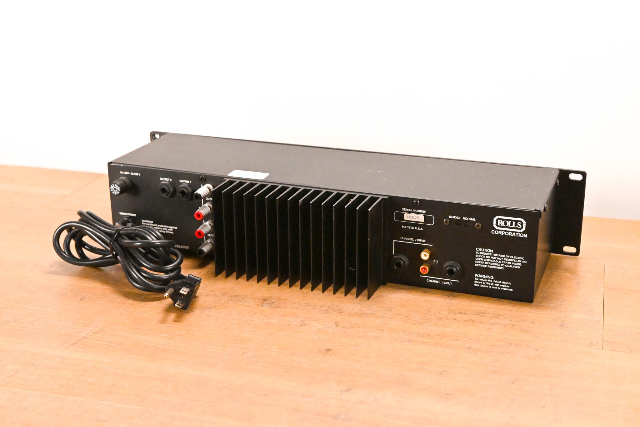 ROLLS RA2100b Two-Channel Power Amplifier