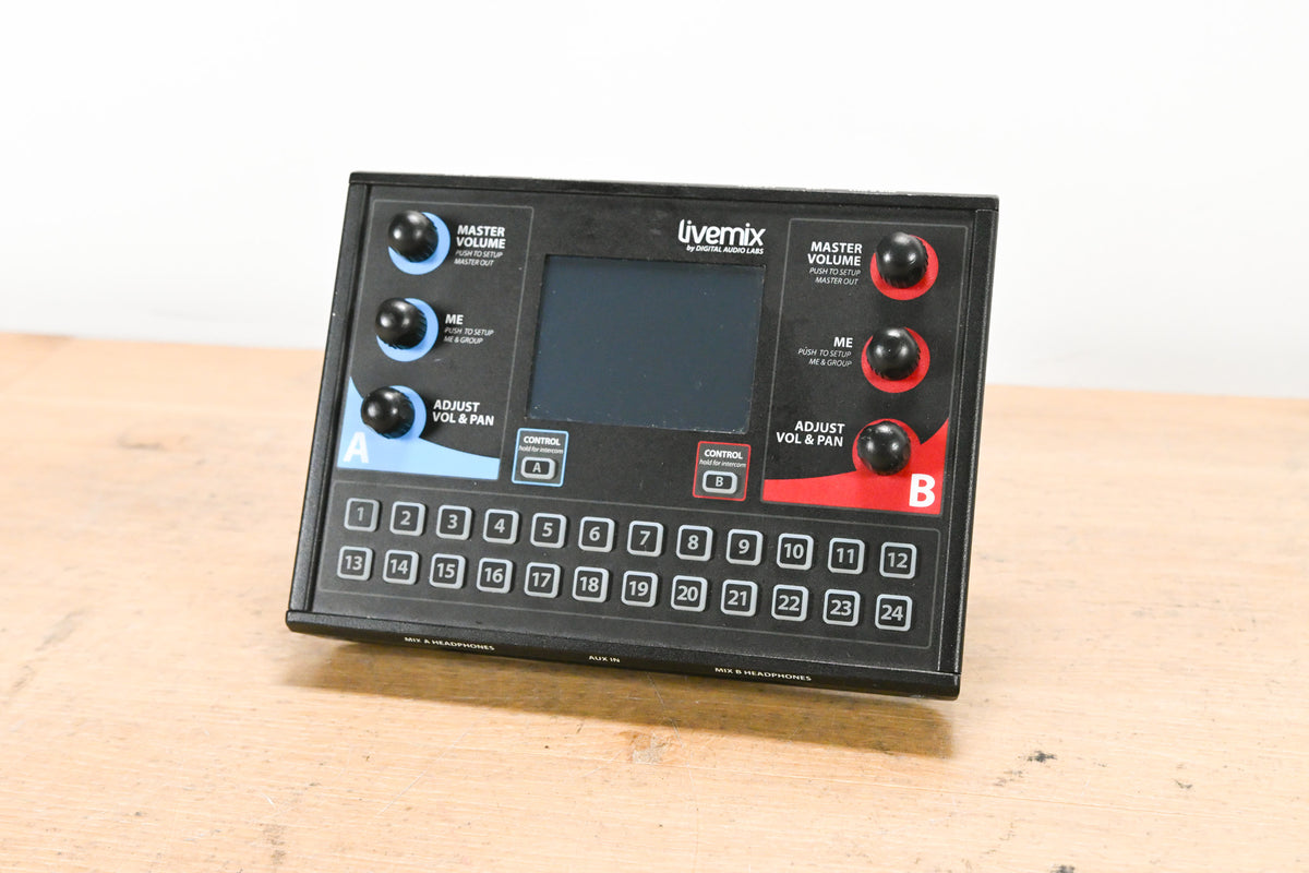Digital Audio Labs LiveMix CS-DUO Personal Monitor Mixer