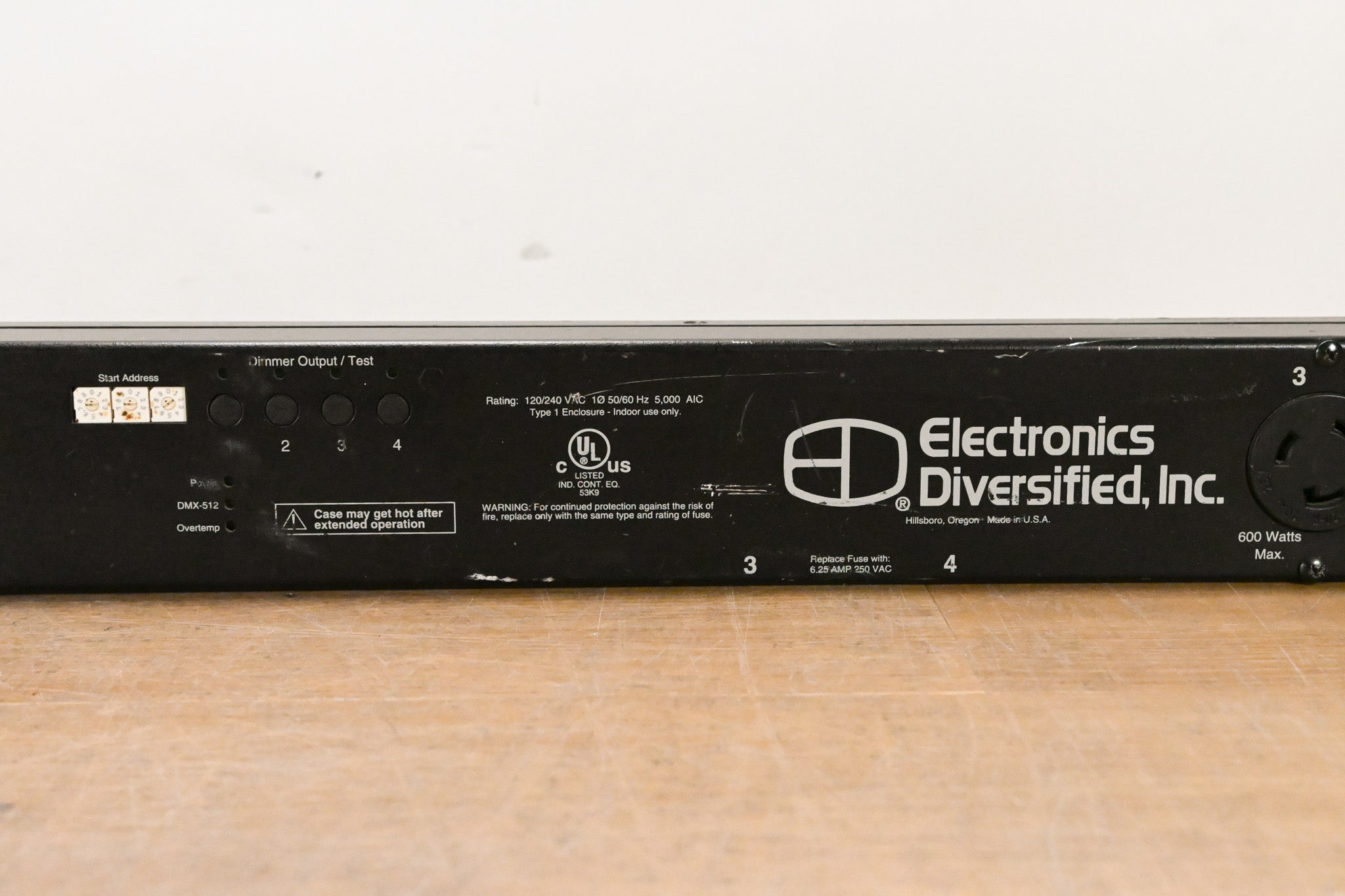 Electronics Diversified, Inc. SCRimmer Stik SS-4x6 4-Output Dimmer