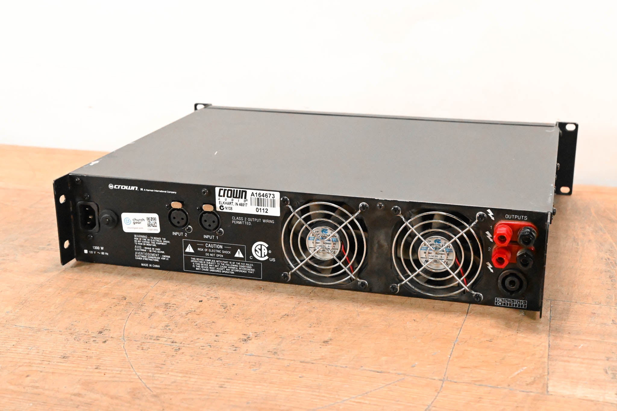 Crown XLS 402 2-Channel Power Amplifier