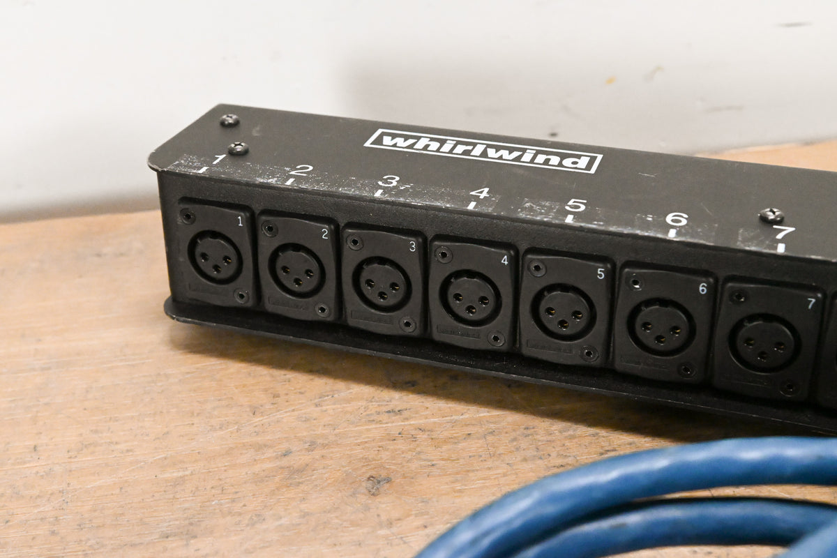 Whirlwind Medusa Mini 12 12-channel Low-Profile XLR Drop Snake - 50 ft