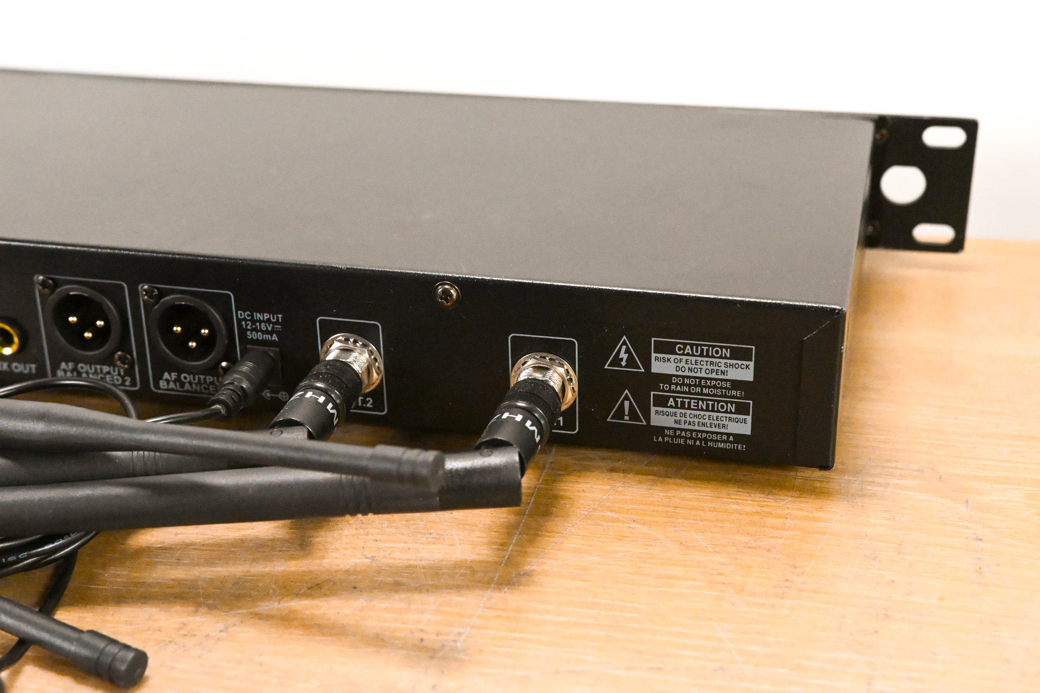 Phenyx Pro PTU-7000-4H Quad UHF Wireless Microphone System w/ Auto-Scan
