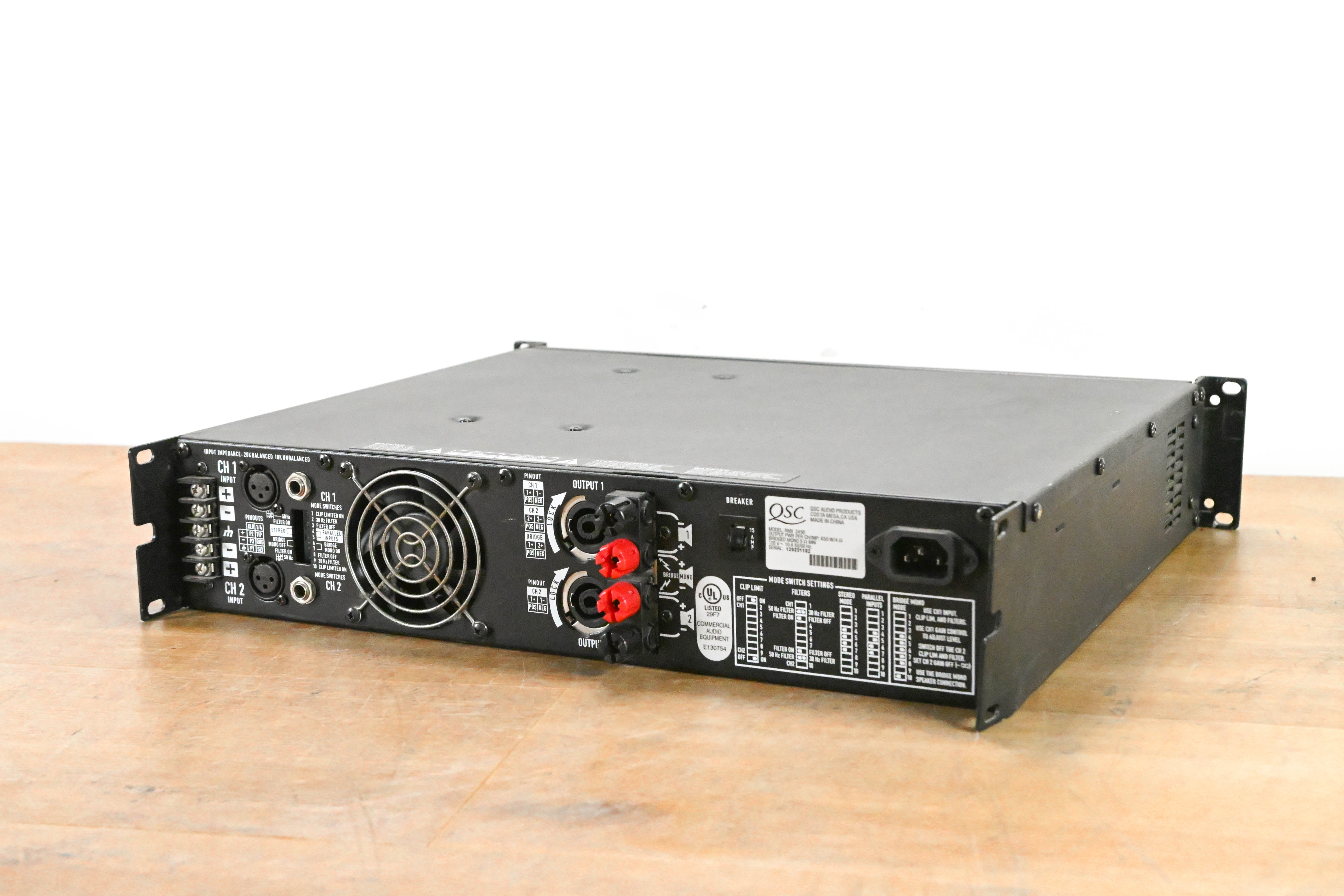 QSC RMX2450 2-Channel Power Amplifier