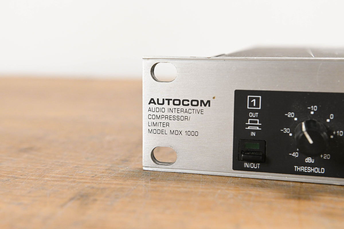 Behringer MDX 1000 Autocom 2-Channel Compressor/Limiter