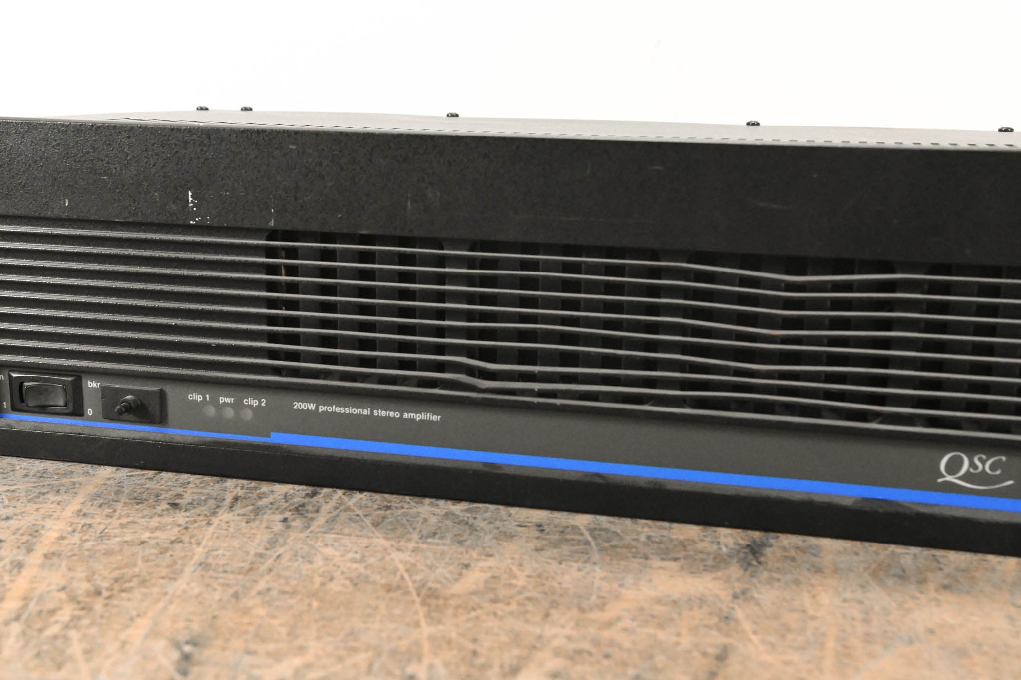 QSC Model 1200 2-Channel Power Amplifier