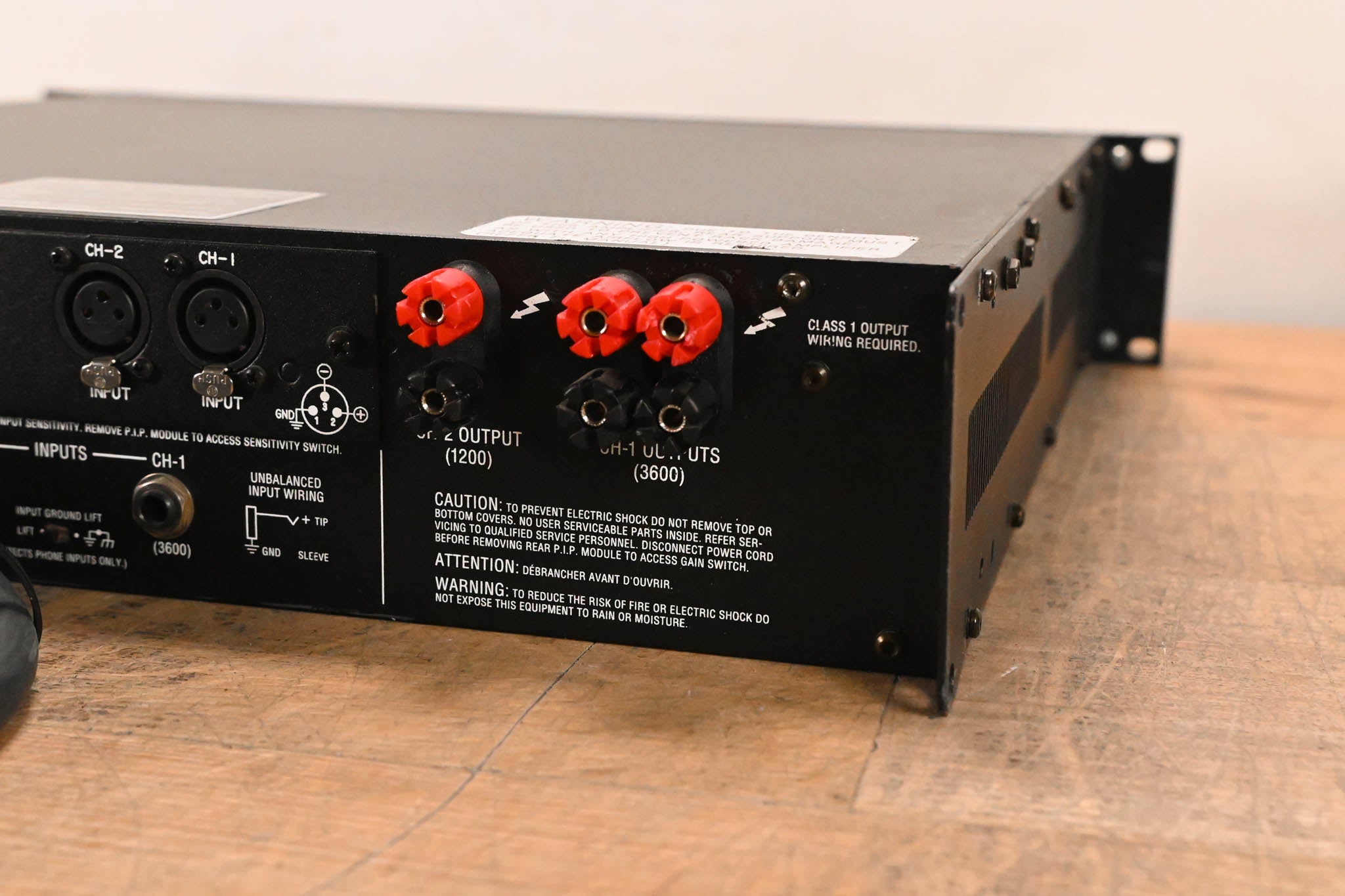 Crown Macro-Tech 36x12 2-Channel Power Amplifier