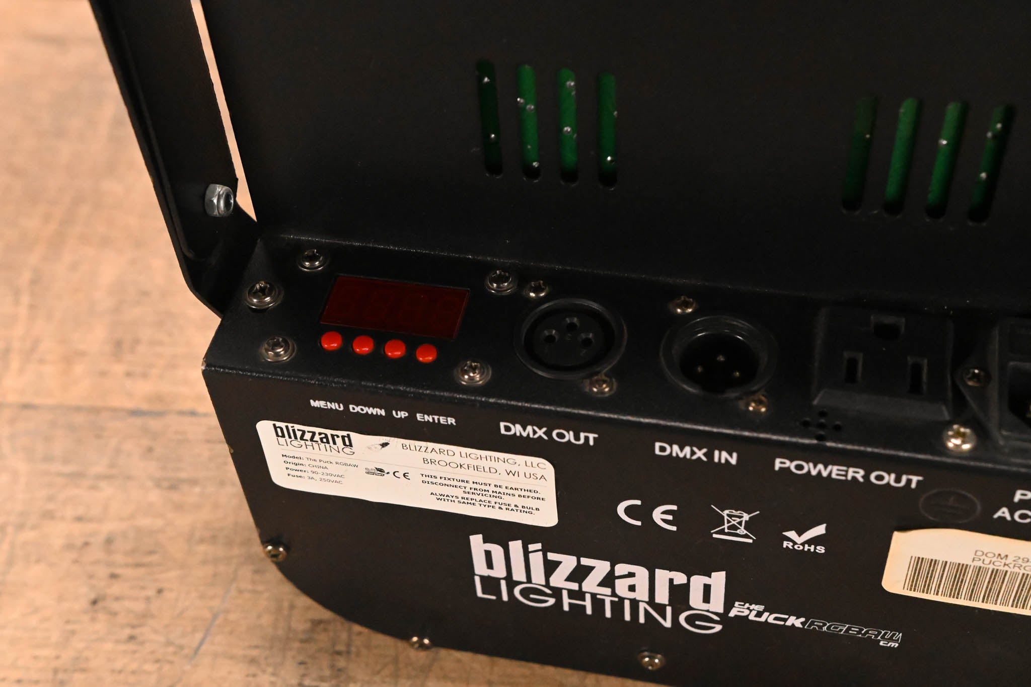 Blizzard Lighting The Puck RGBAW Flat LED PAR Can