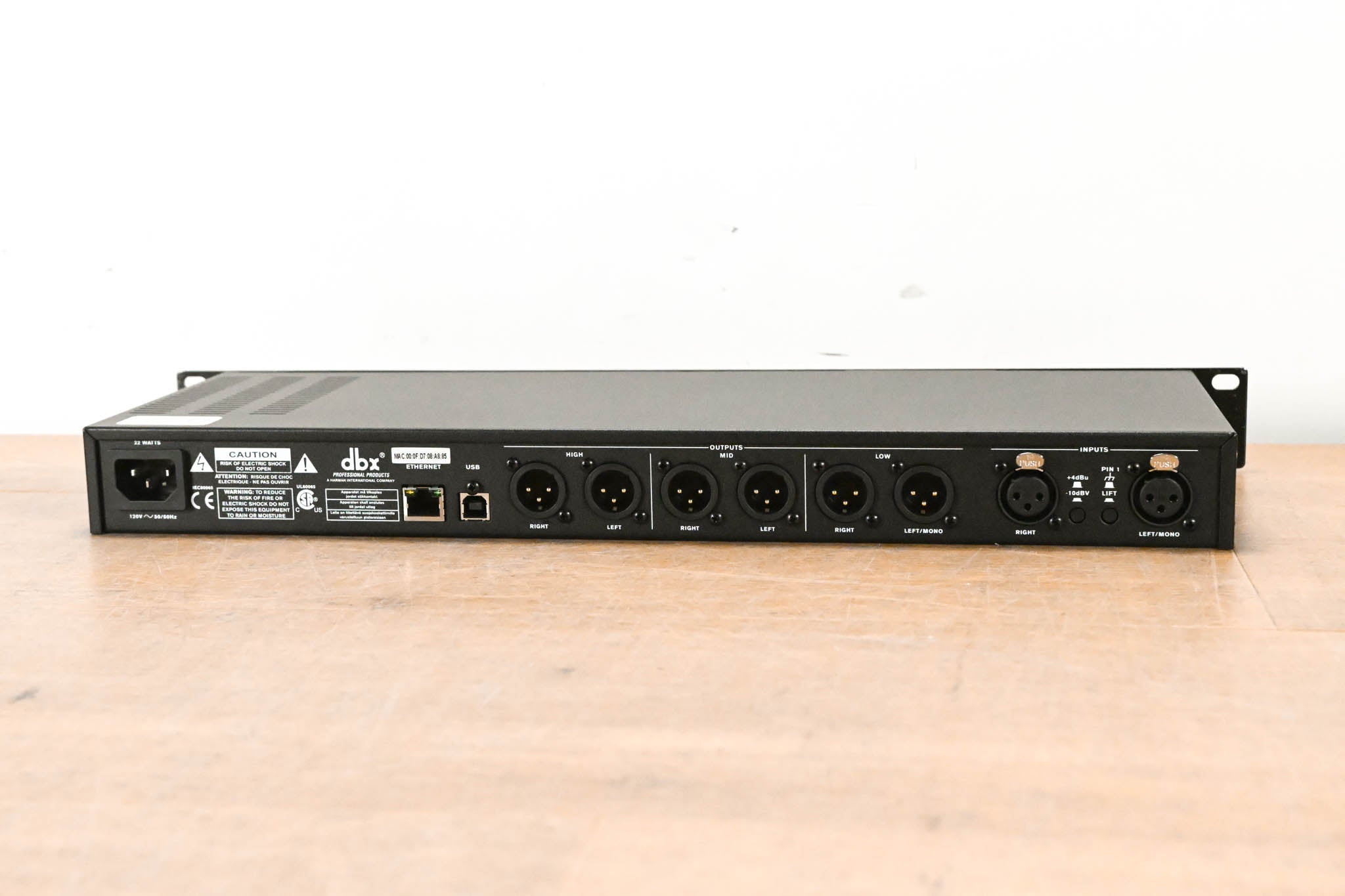dbx DriveRack PA2 Complete Loudspeaker Management System