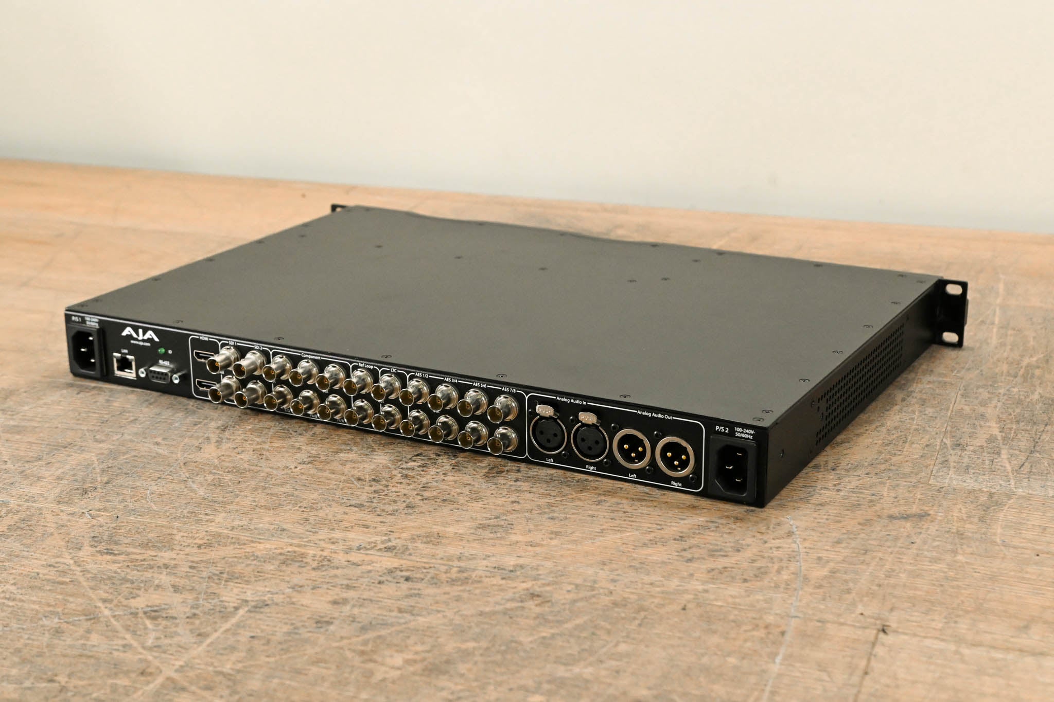 AJA Ki Pro Rack File-Based Recorder and Player with two 500GB Hard Disks