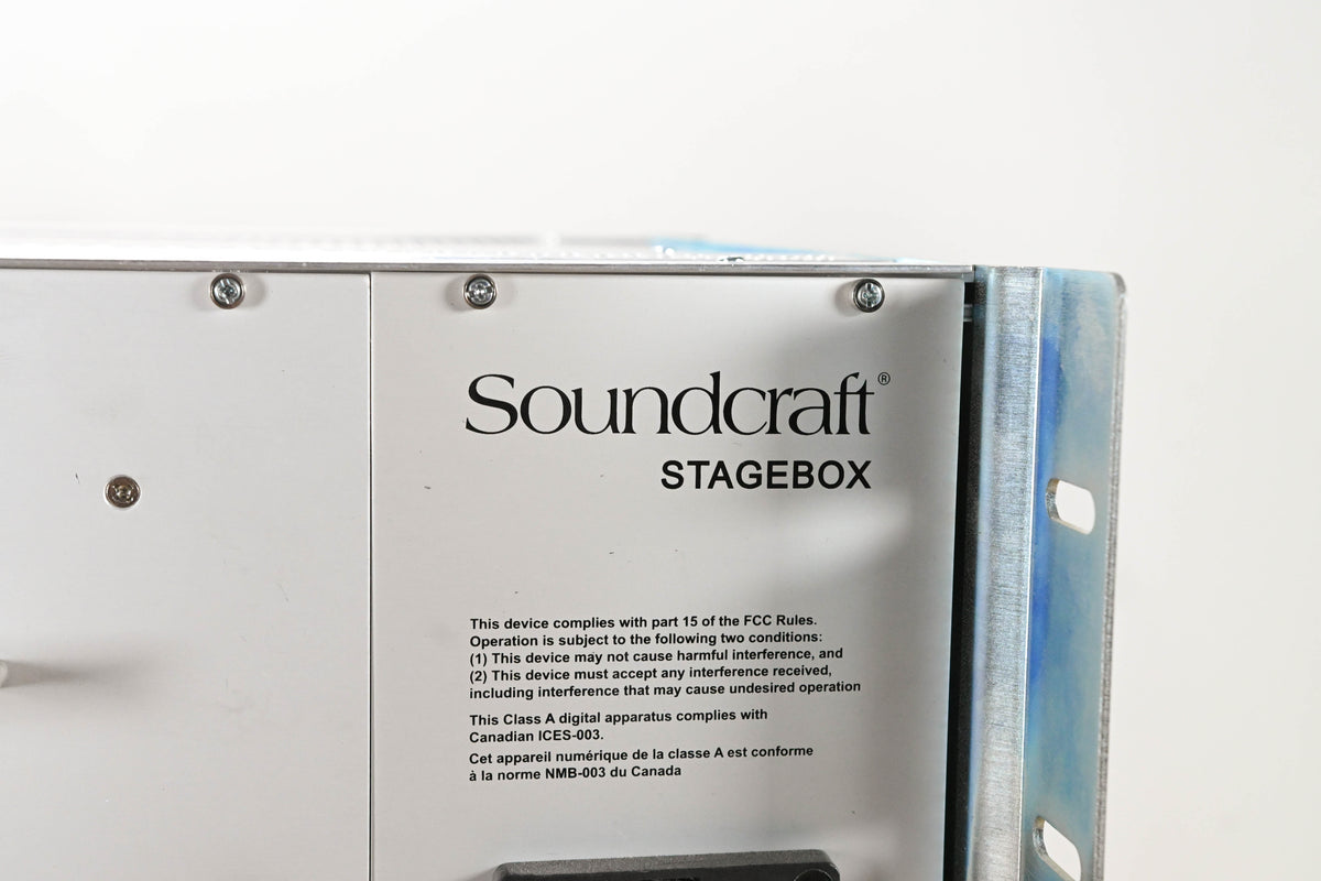Soundcraft Vi Stagebox RW5786C 64x32 Cat5 Stage Box for Vi Series