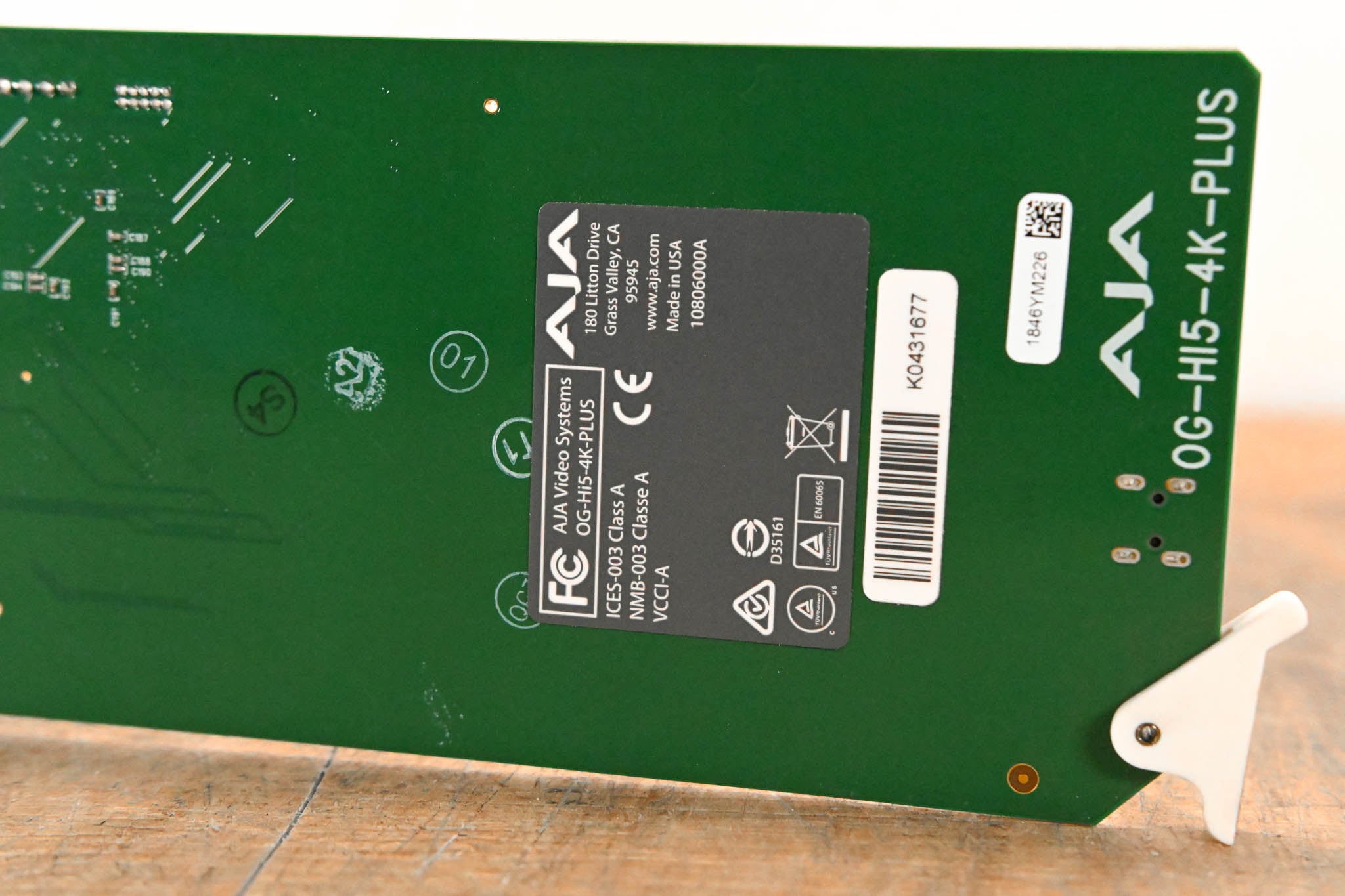 AJA OG-HI5-4K-PLUS openGear SDI to HDMI Converter