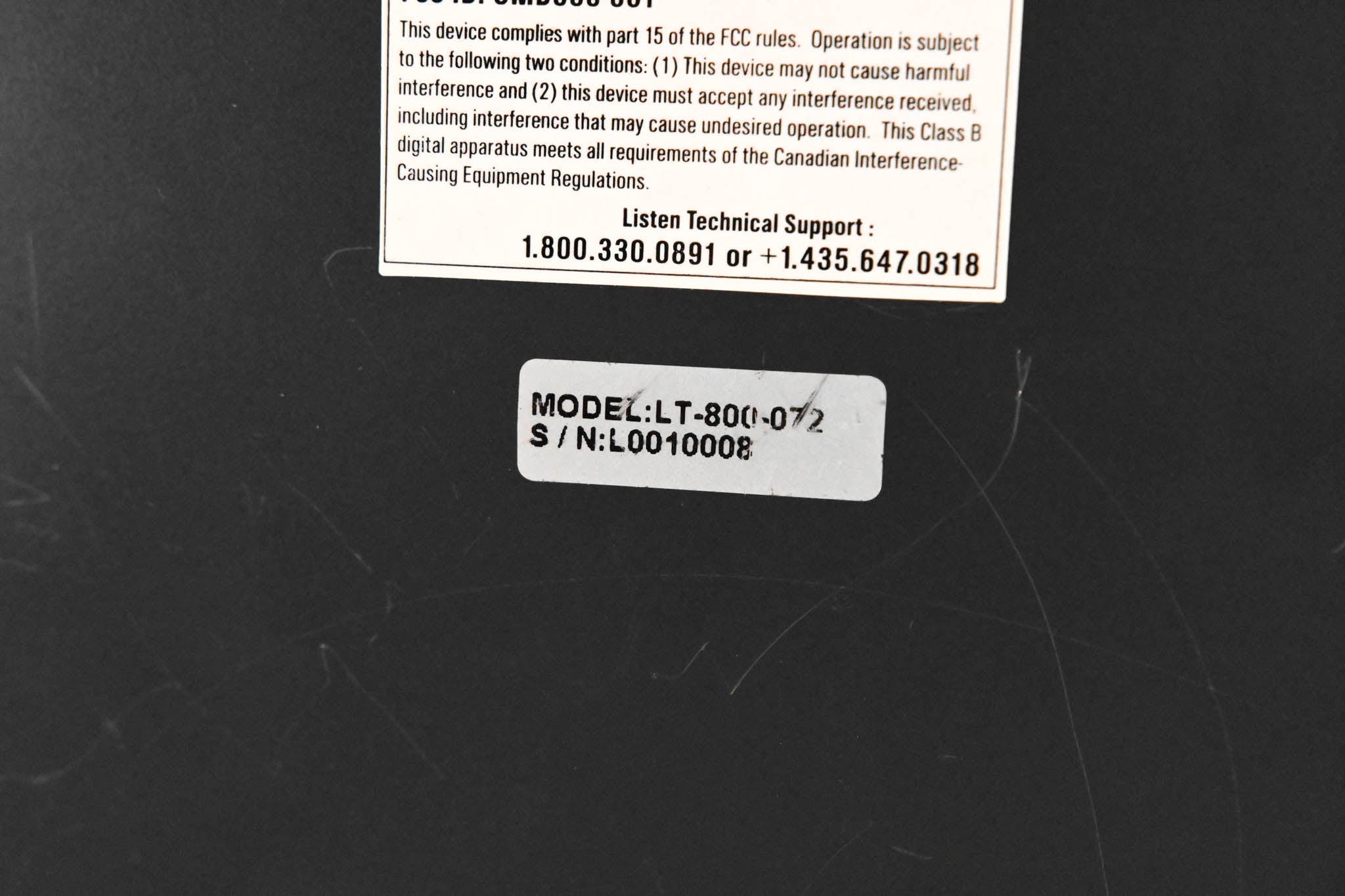 Listen Technologies LT-800-072 Stationary RF Transmitter