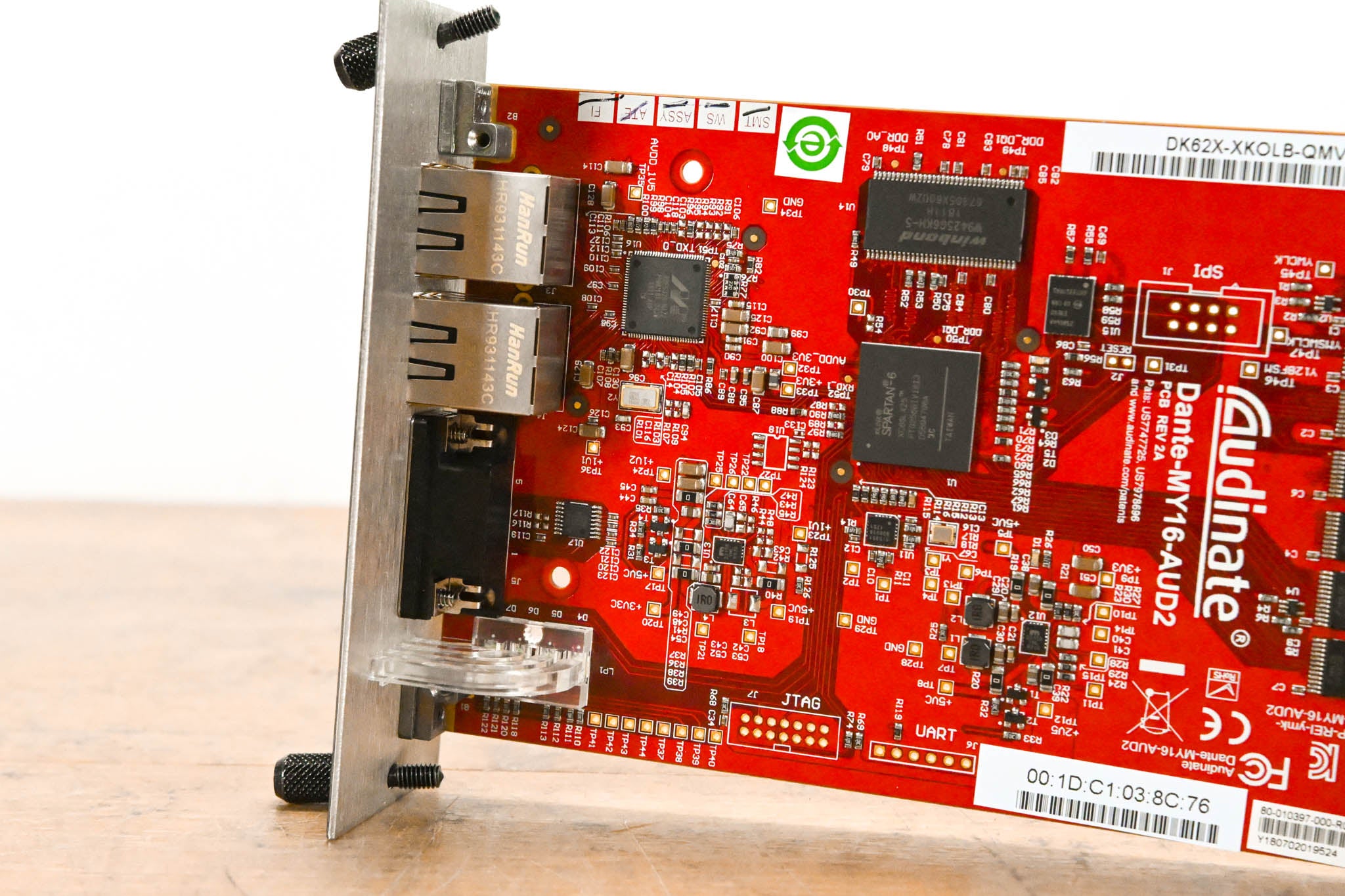 Audinate Dante-MY16-AUD2 16-Channel Dante Network I/O Card