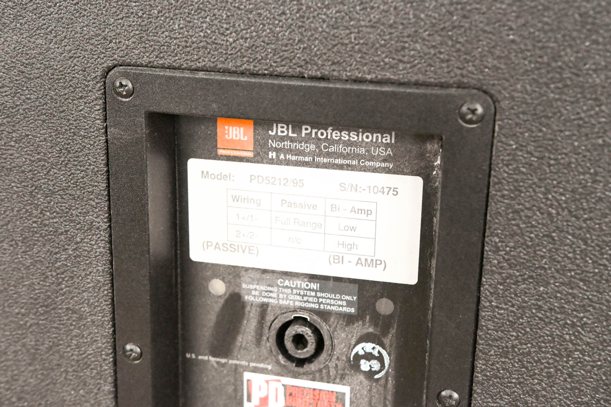 JBL PD5212/95 Two-Way Full-Range Loudspeaker (PAIR)